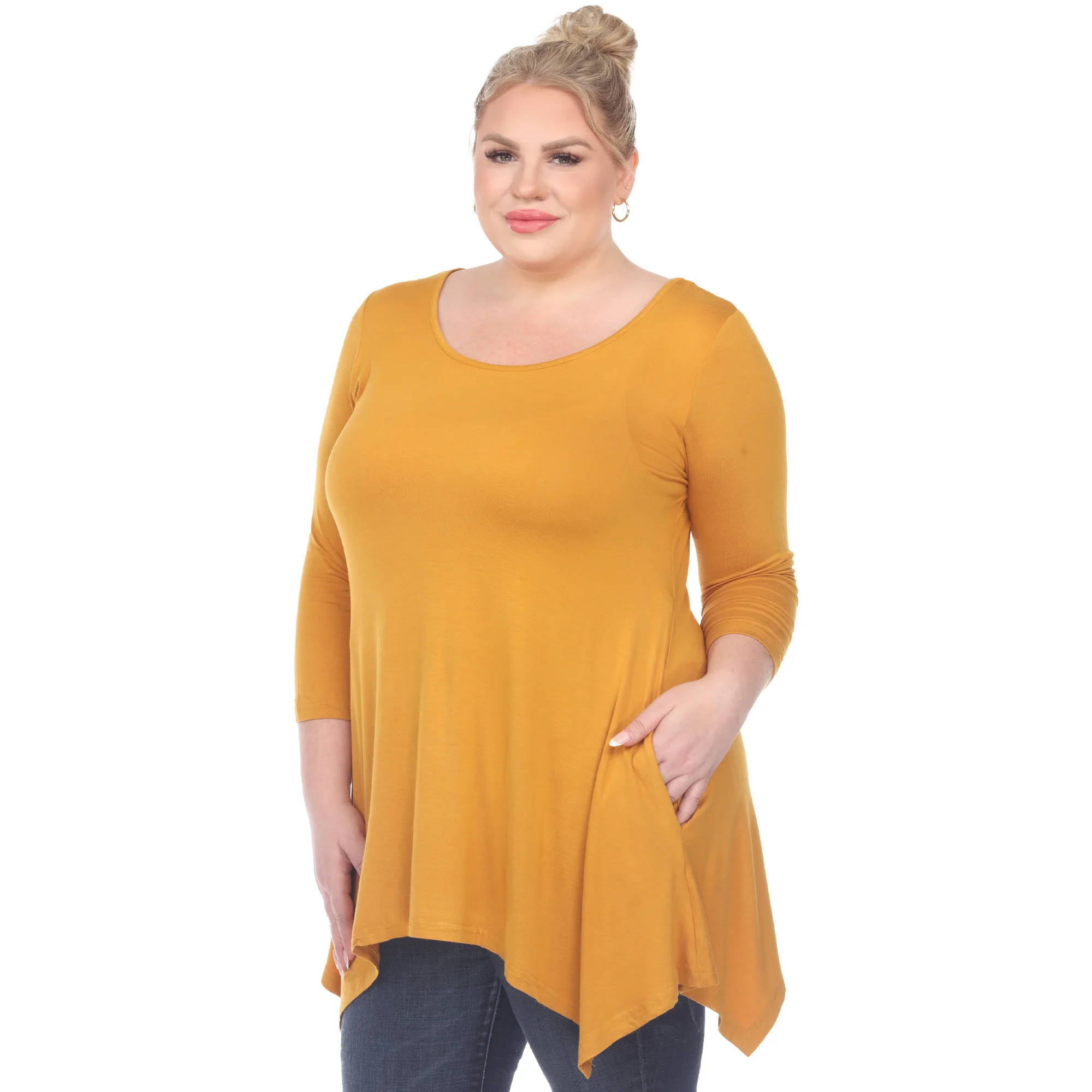 Makayla Tunic Top - Plus - Image 47