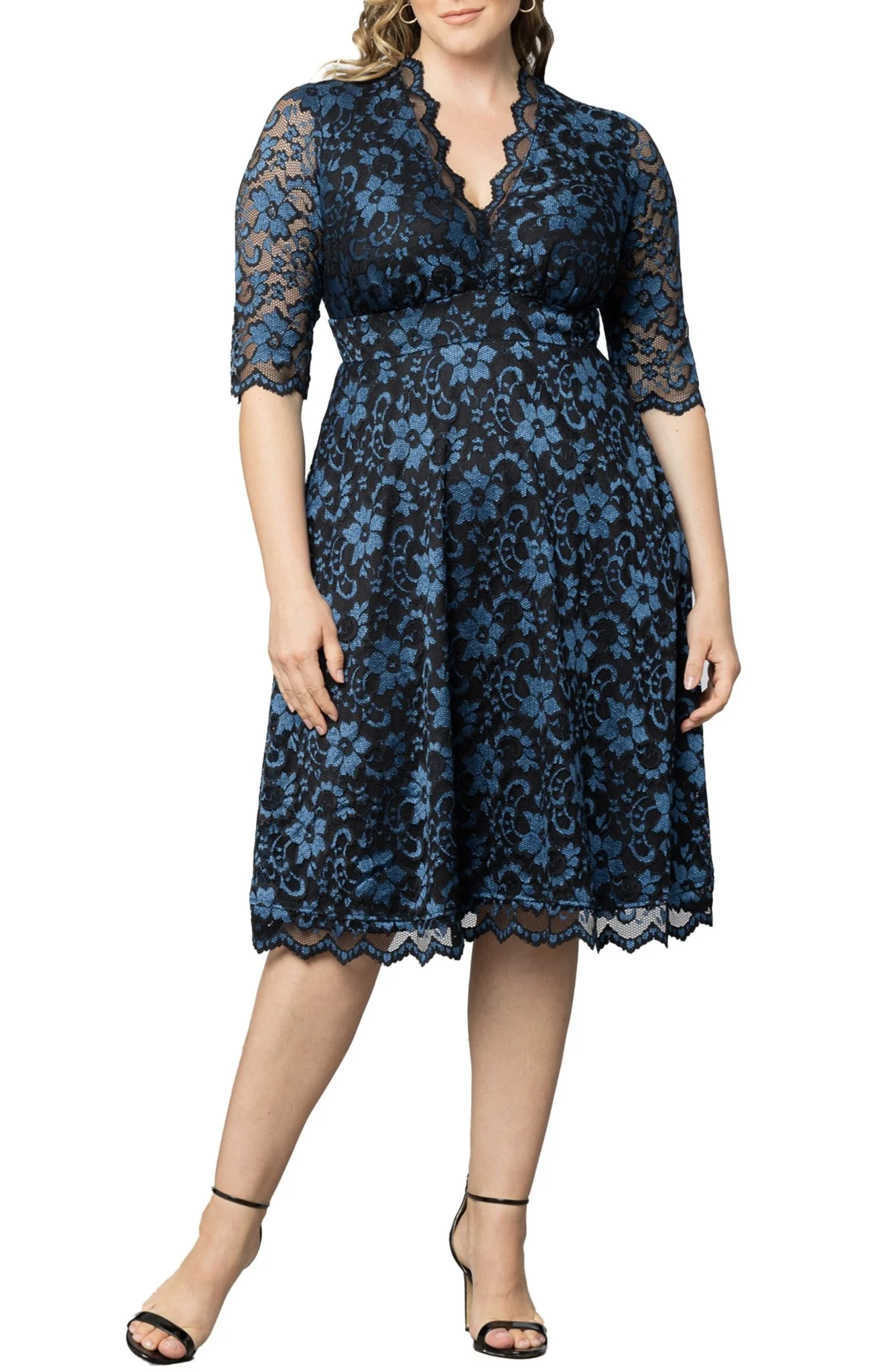 Mon Cherie Lace Dress - Plus - Image 5