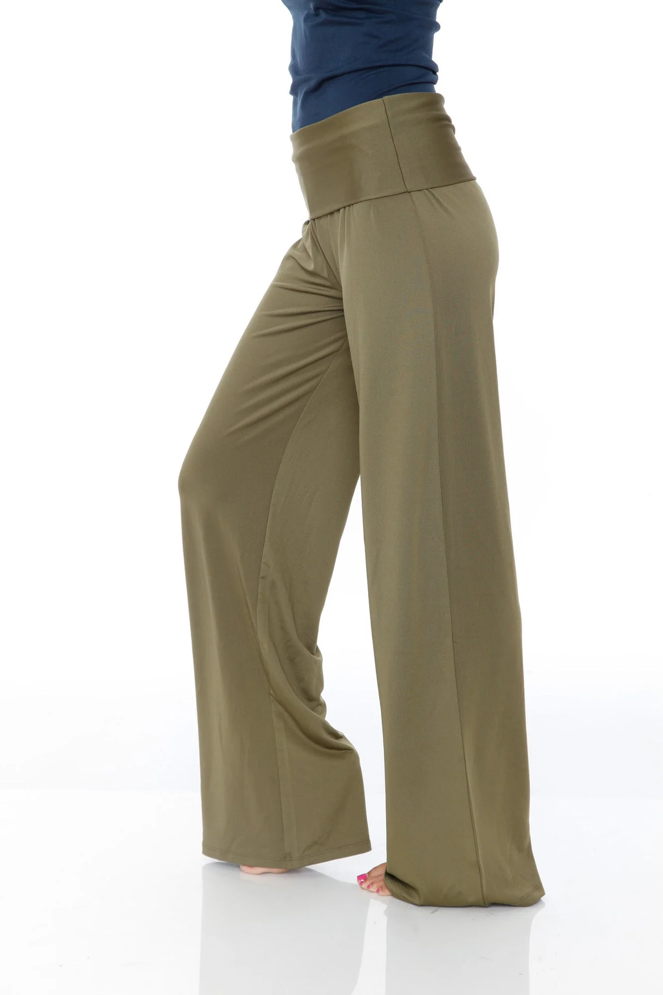 Palazzo Solid Print Pants - Image 18