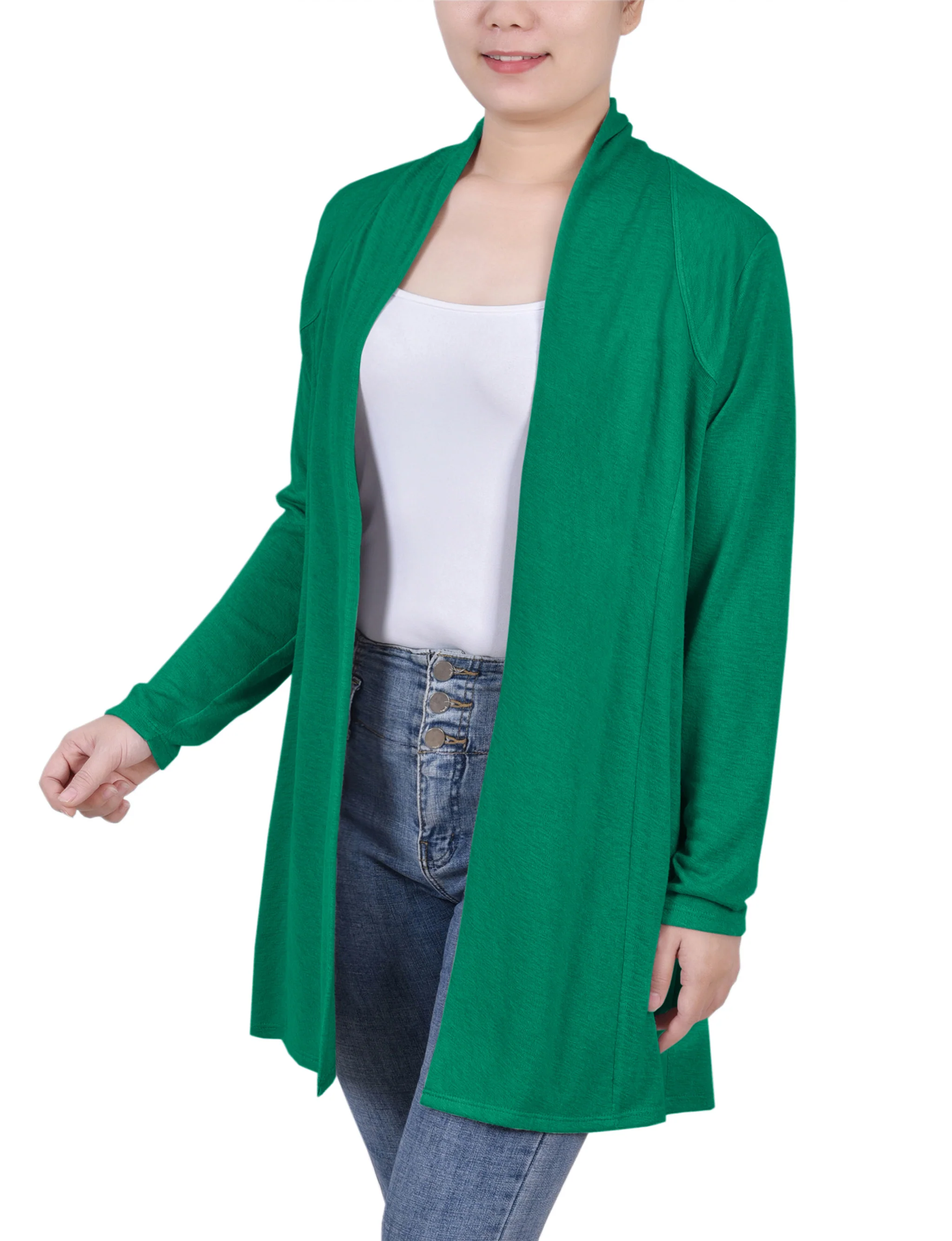 Parakeet Long Sleeve Cardigan - Image 3