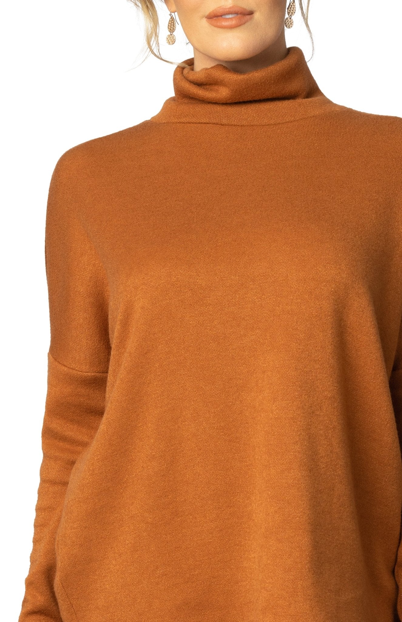 Paris Turtleneck Tunic Sweater - Image 11