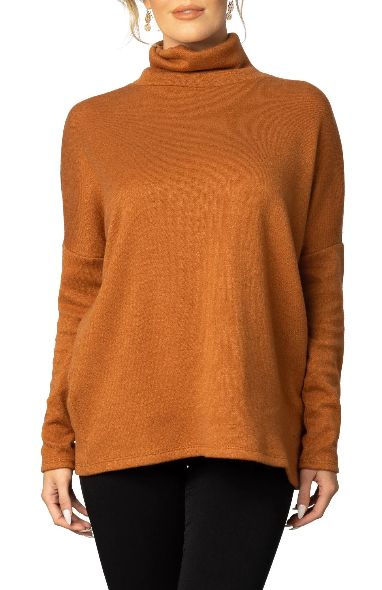 Paris Turtleneck Tunic Sweater - Image 12