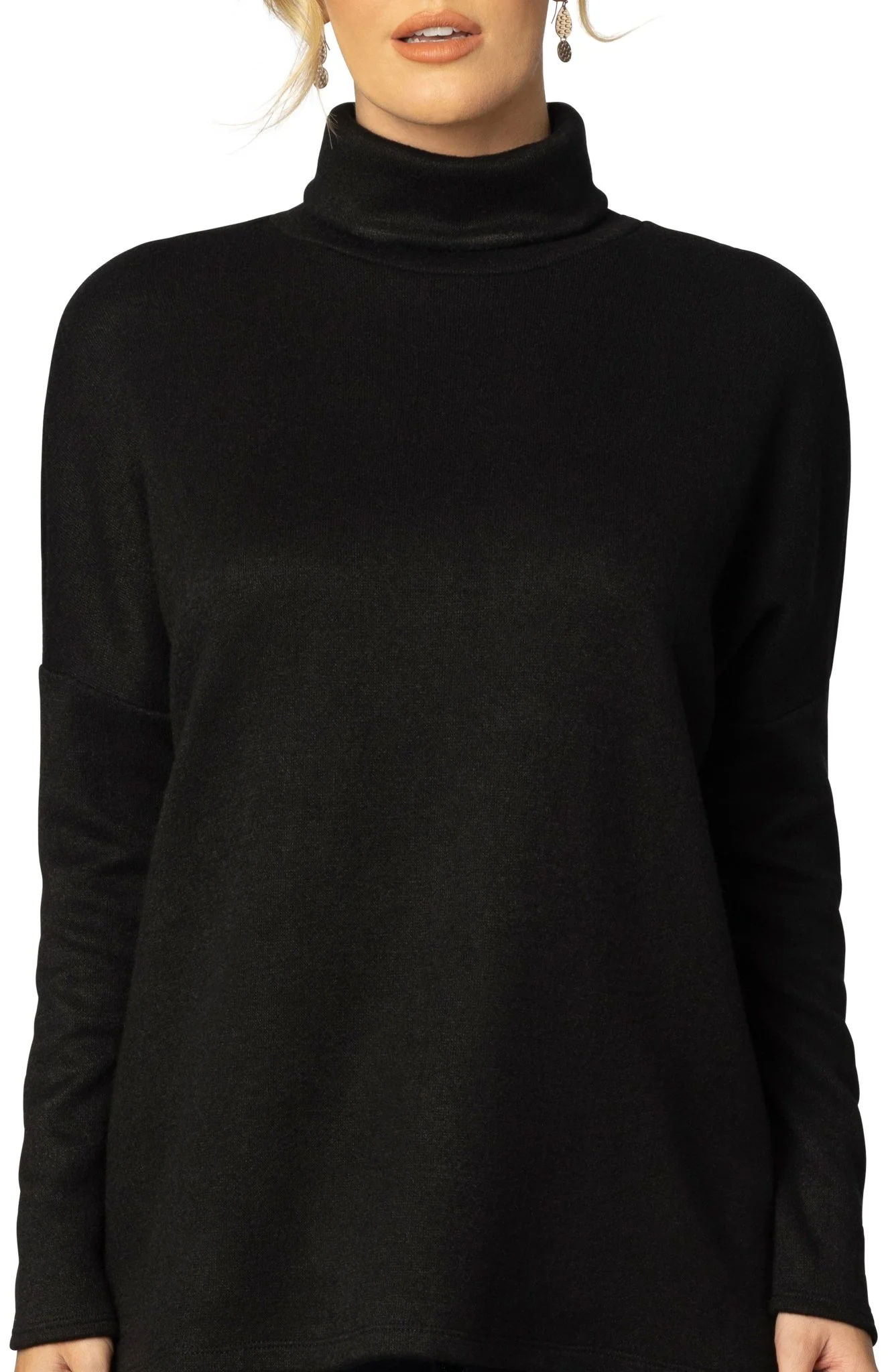Paris Turtleneck Tunic Sweater - Image 9