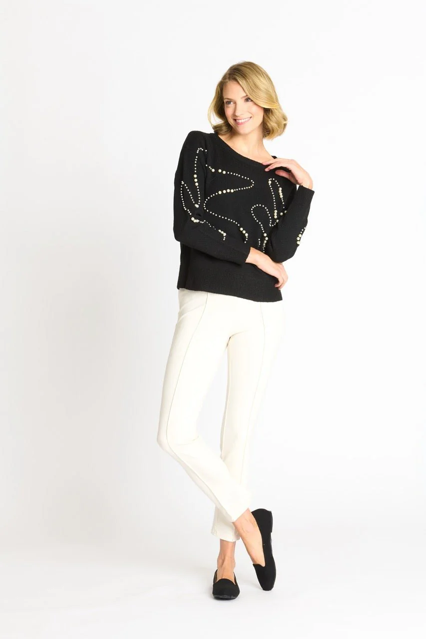 Pearl Swirl Crewneck Sweater - Image 6