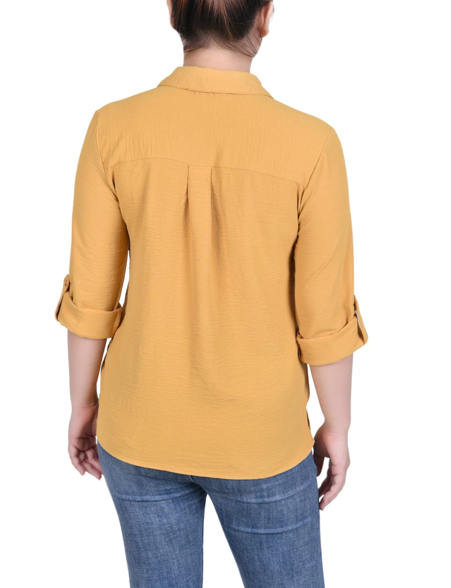 Roll Tab Blouse - Petite - Image 6