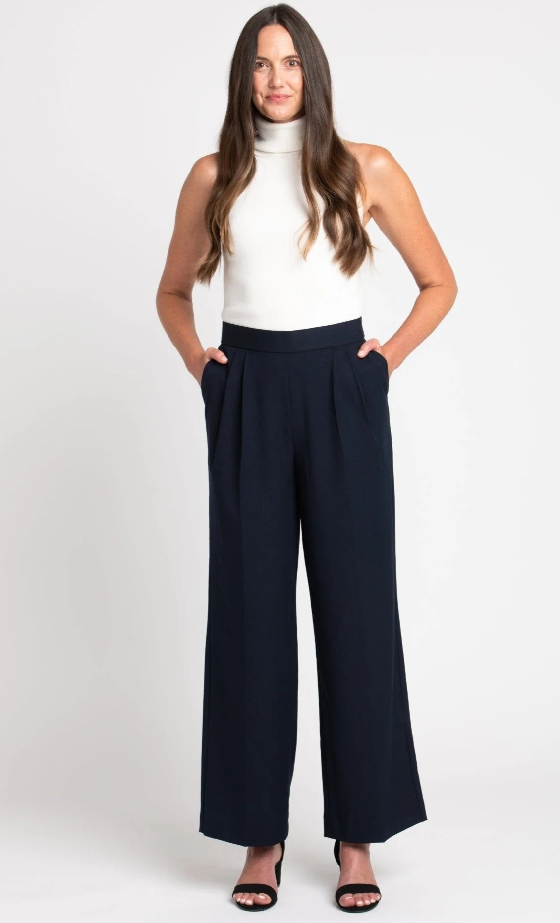 Roz & Ali™ Pleated Wide Leg Trouser Pants - Image 10