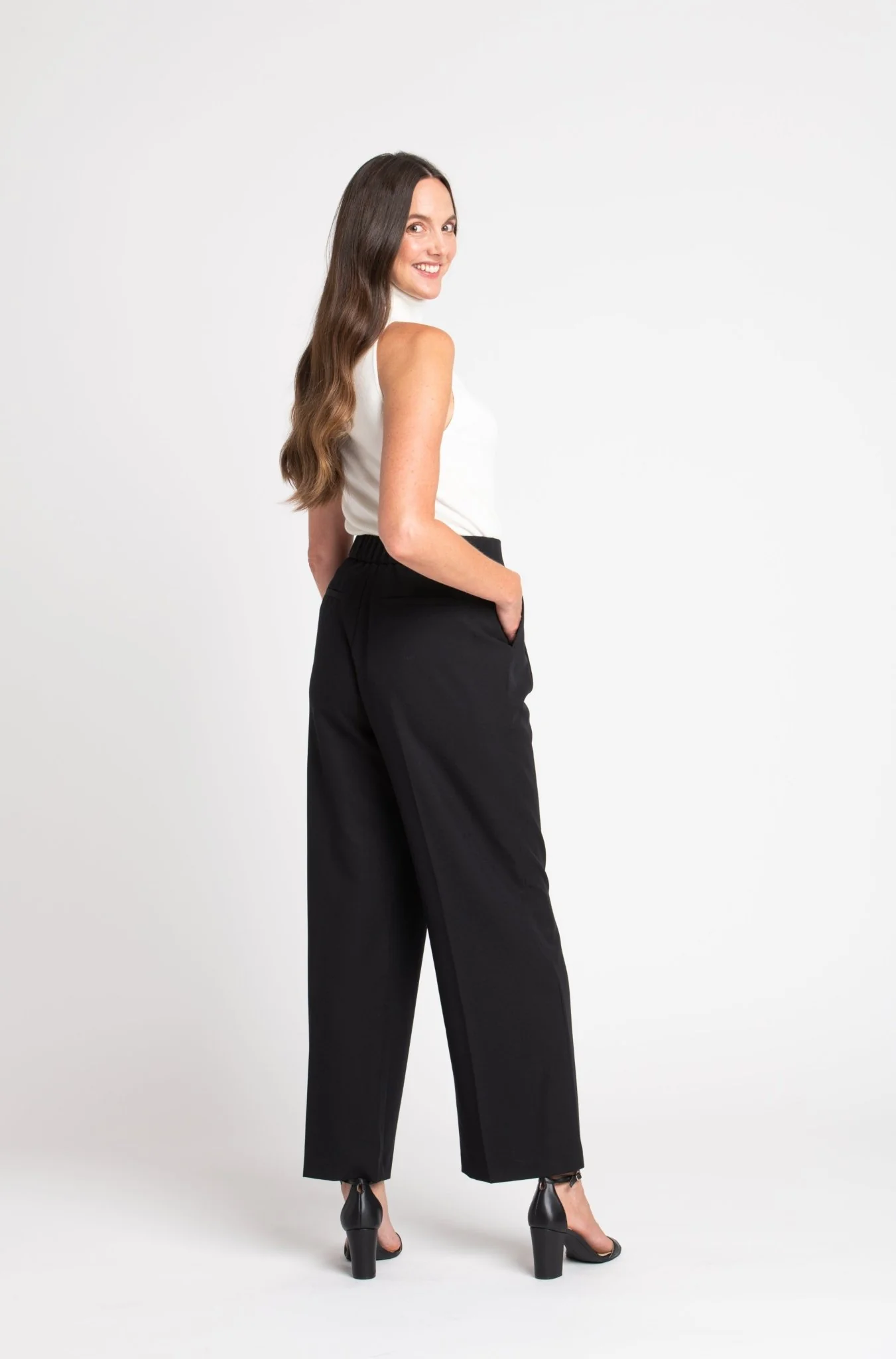 Roz & Ali™ Pleated Wide Leg Trouser Pants - Image 12