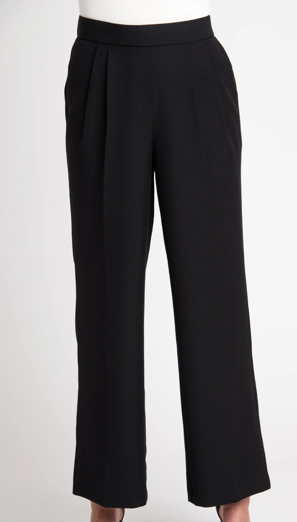 Roz & Ali™ Pleated Wide Leg Trouser Pants - Image 8