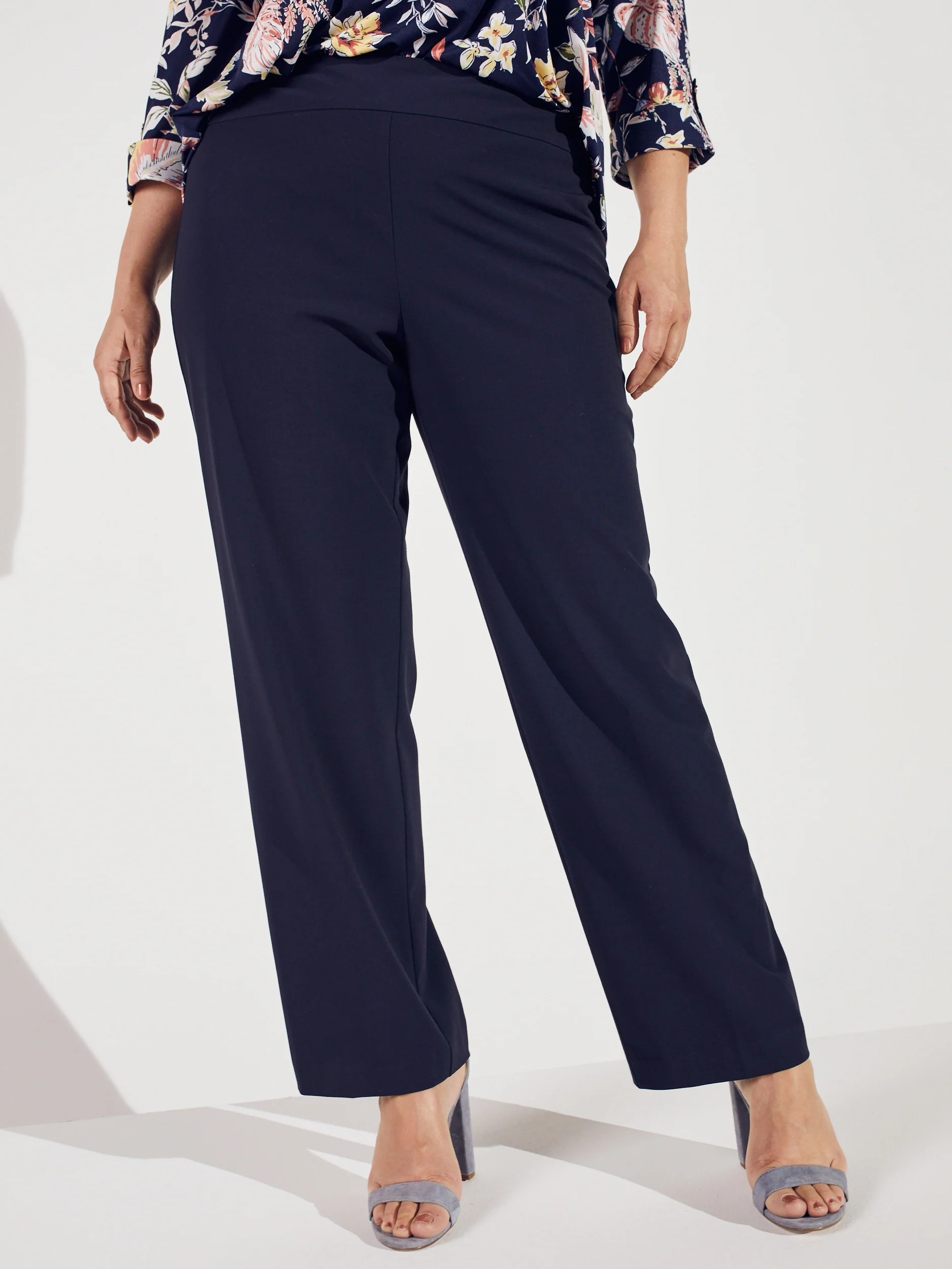 Roz & Ali™ Secret Agent Tummy Control Classic Pants - Plus - Image 16