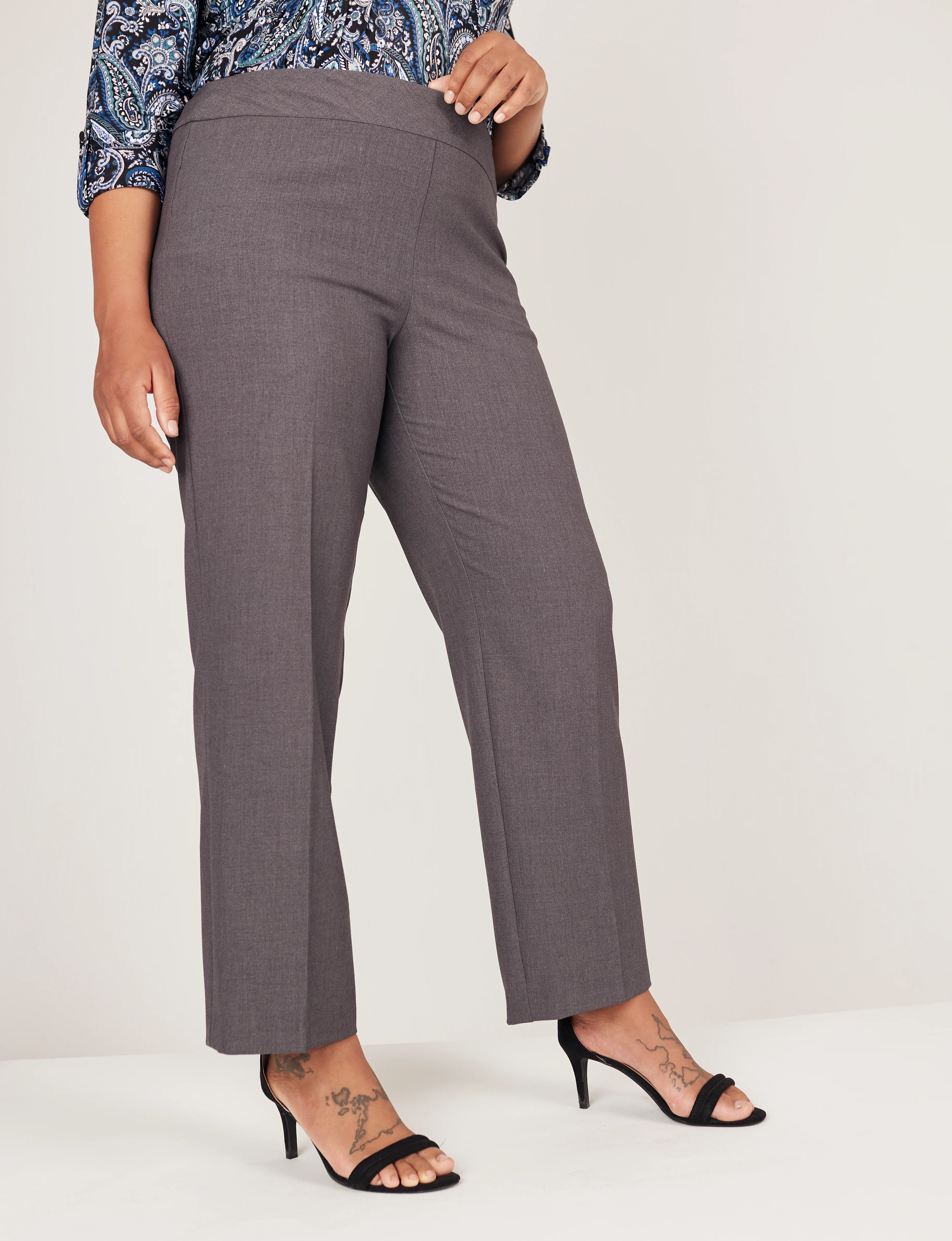 Roz & Ali™ Secret Agent Tummy Control Classic Pants - Plus - Image 5