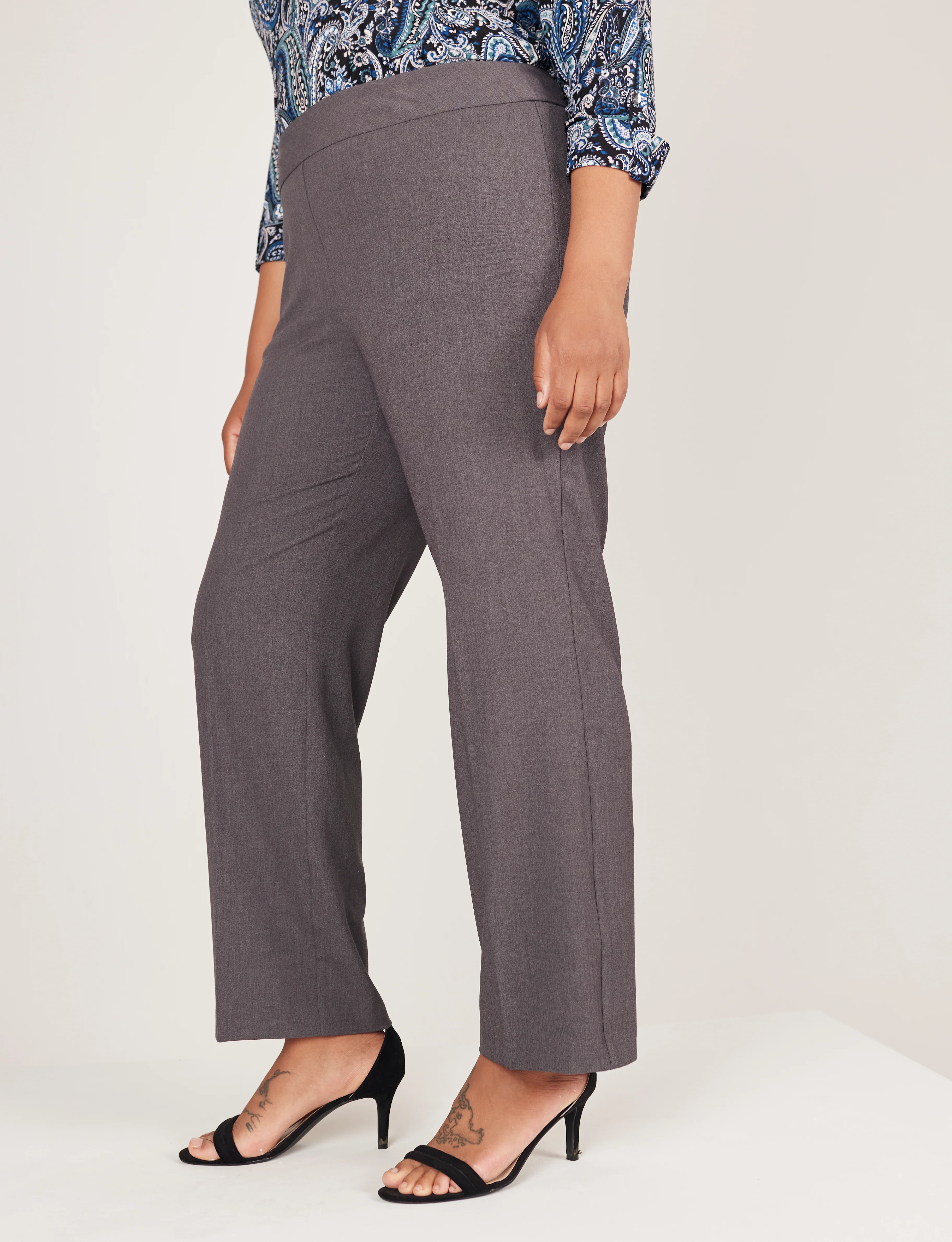 Roz & Ali™ Secret Agent Tummy Control Classic Pants - Plus - Image 8