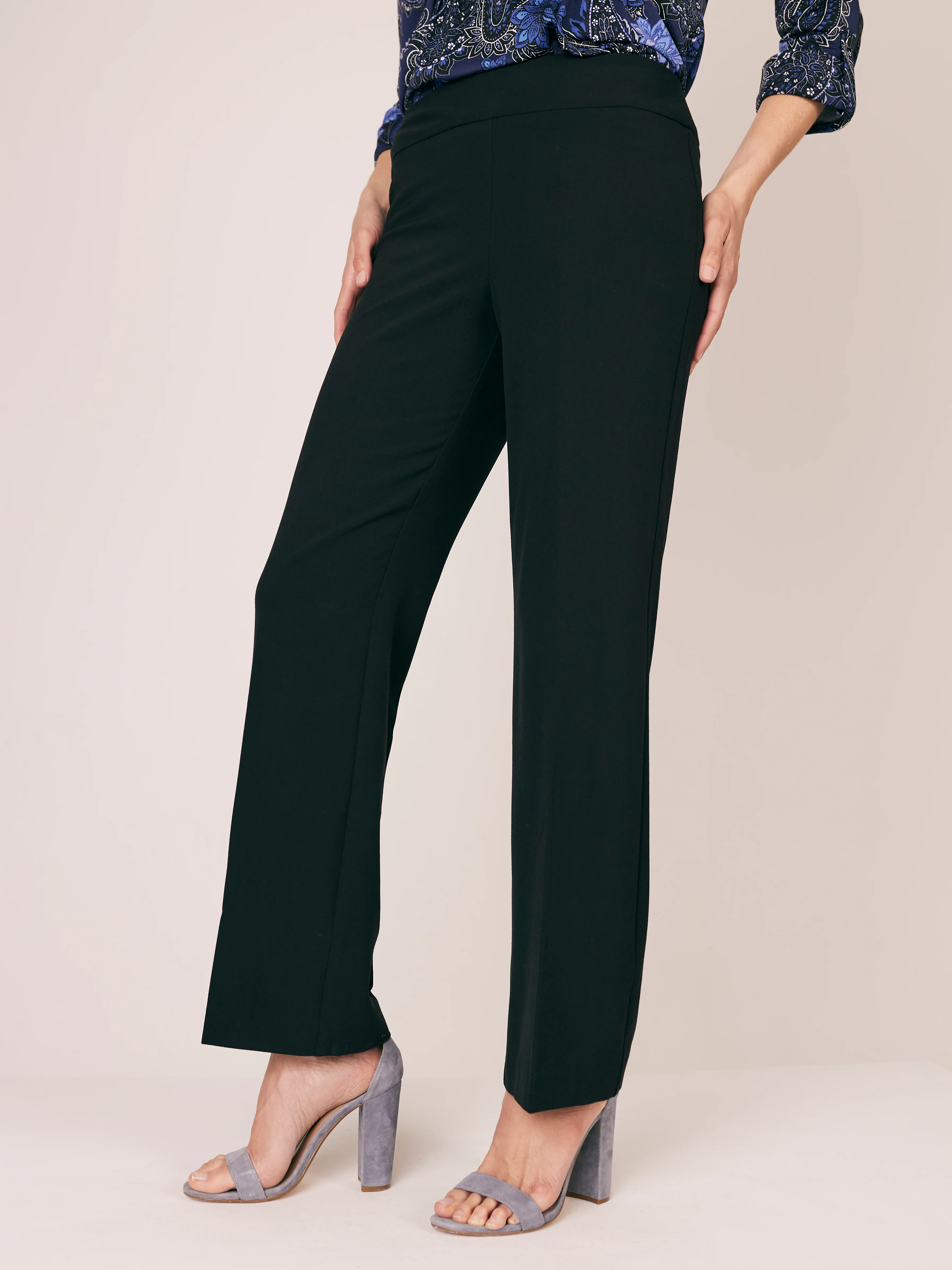 Roz & Ali™ Secret Agent Tummy Control Classic Pants - Short Length - Image 8