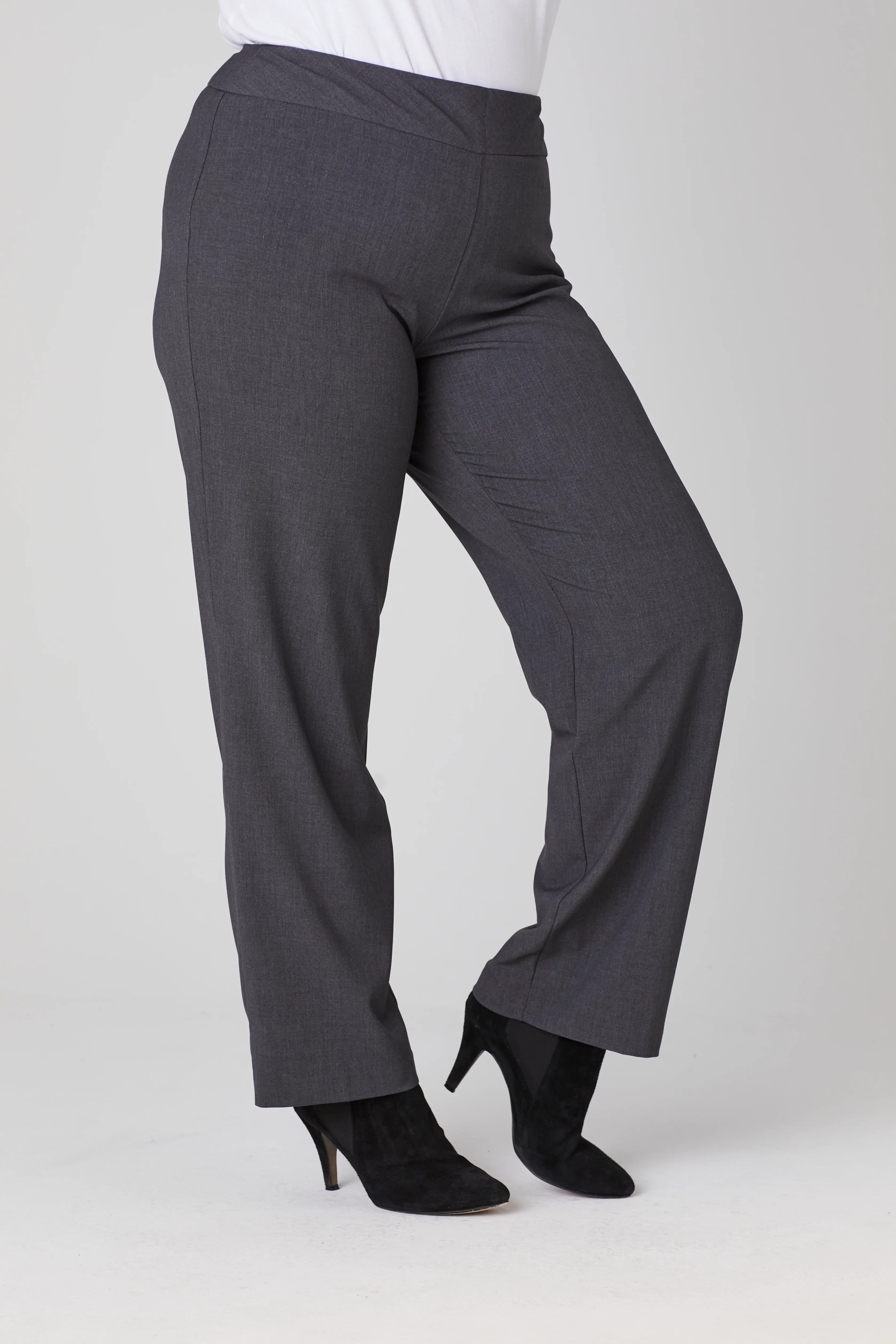 Roz & Ali™ Secret Agent Tummy Control Classic Pants - Plus - Short Length - Image 28