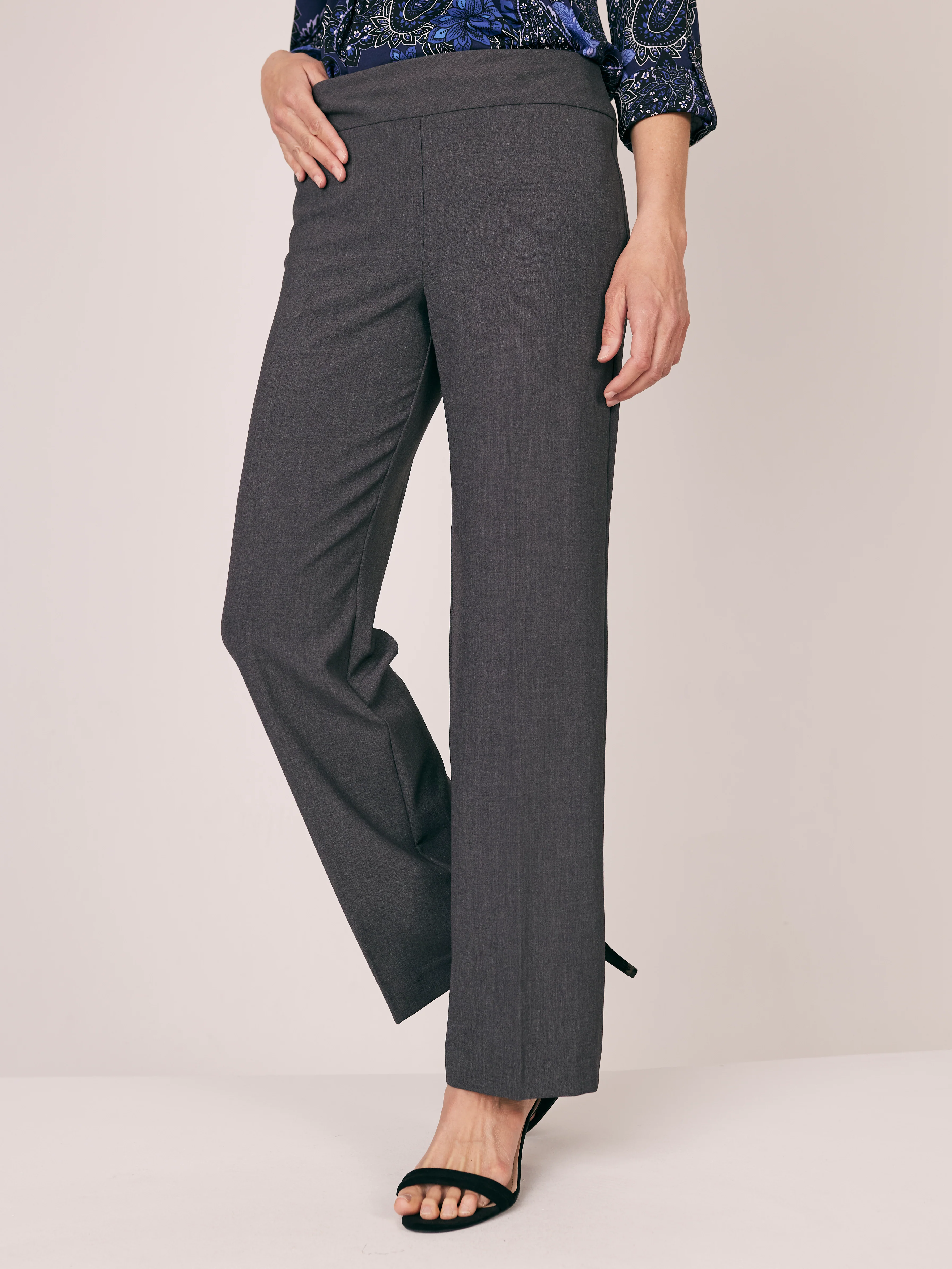 Roz & Ali™ Secret Agent Tummy Control Classic Pants - Tall Length - Image 7