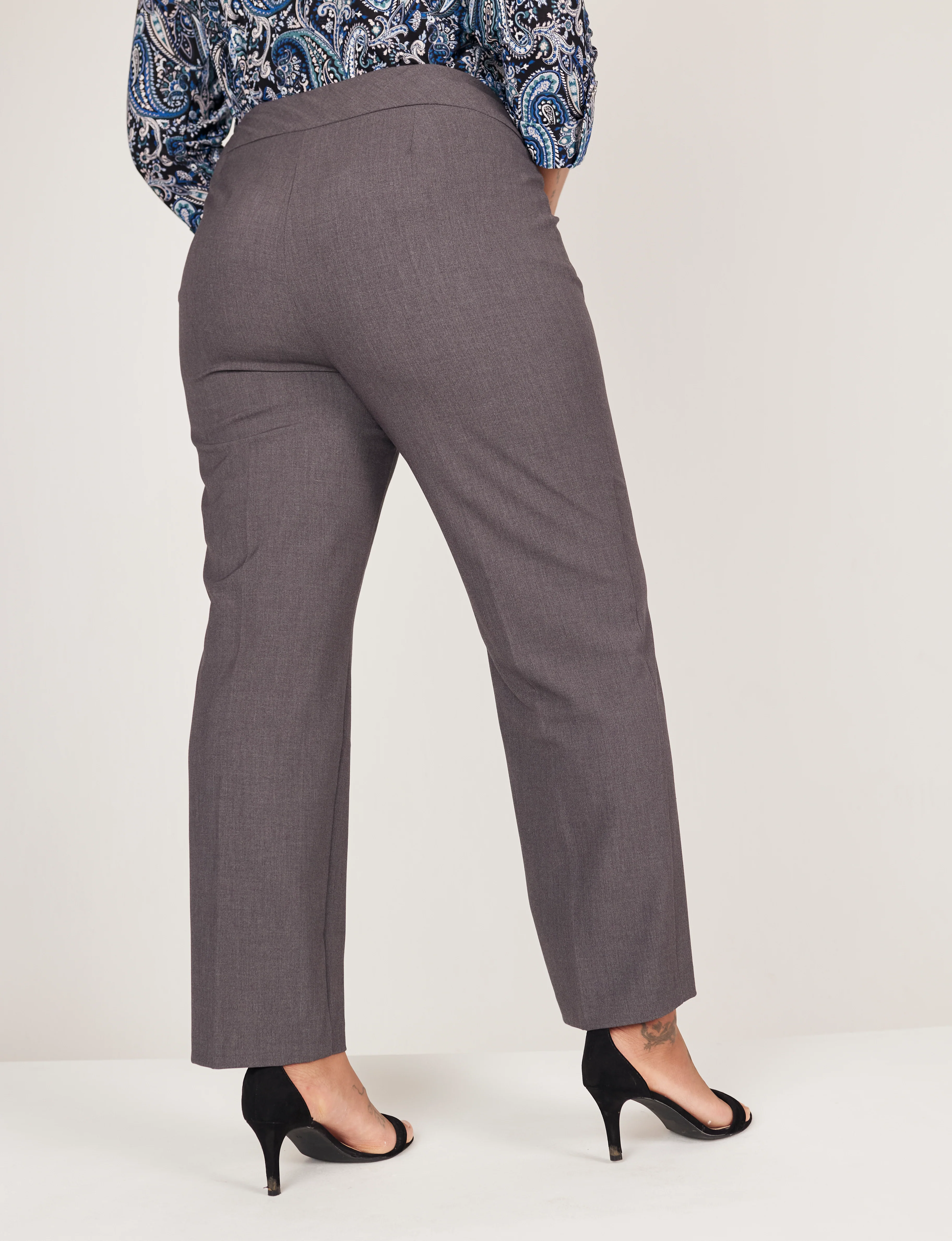 Roz & Ali™ Secret Agent Tummy Control Classic Pants - Plus - Tall Length - Image 10