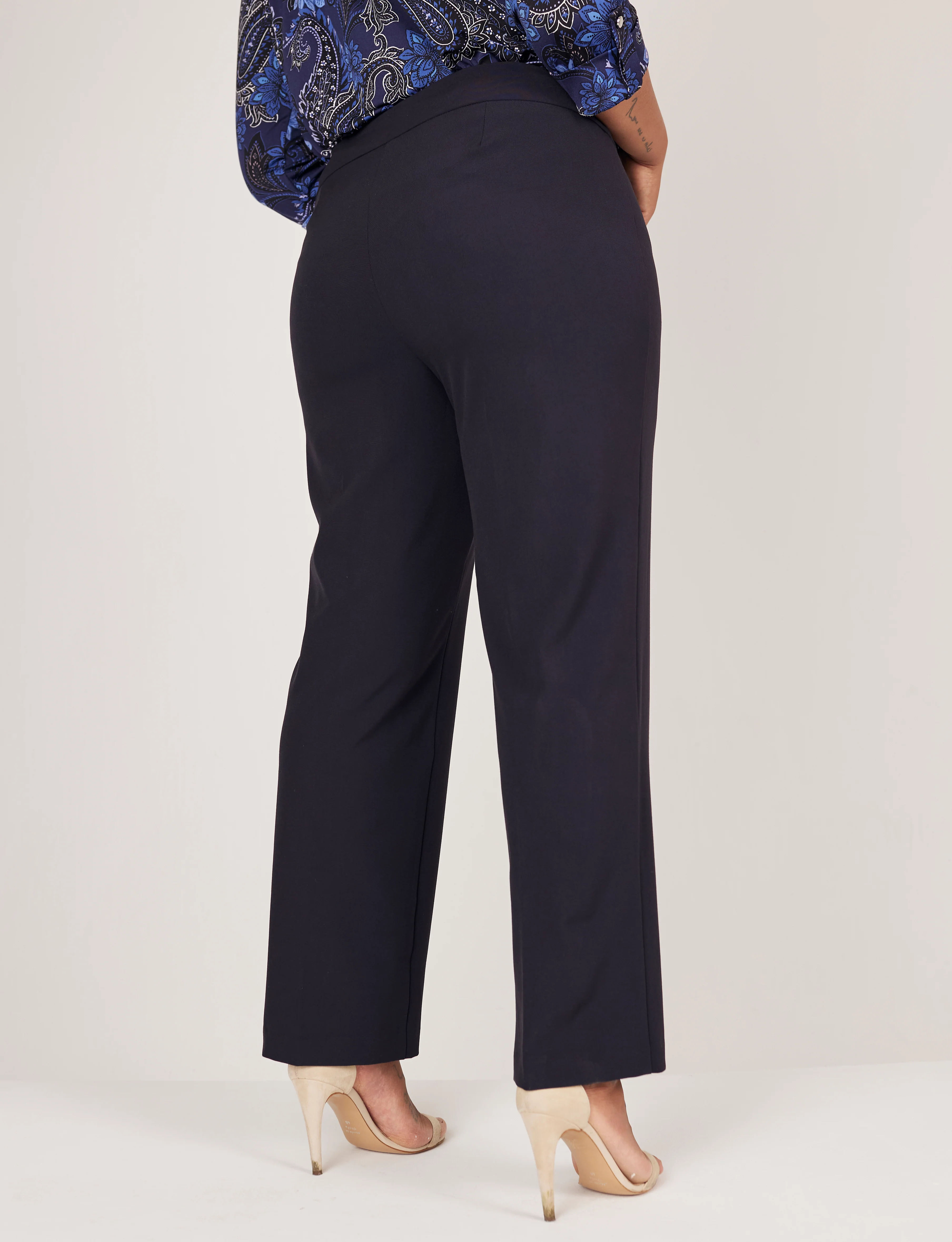 Roz & Ali™ Secret Agent Tummy Control Classic Pants - Plus - Tall Length - Image 15