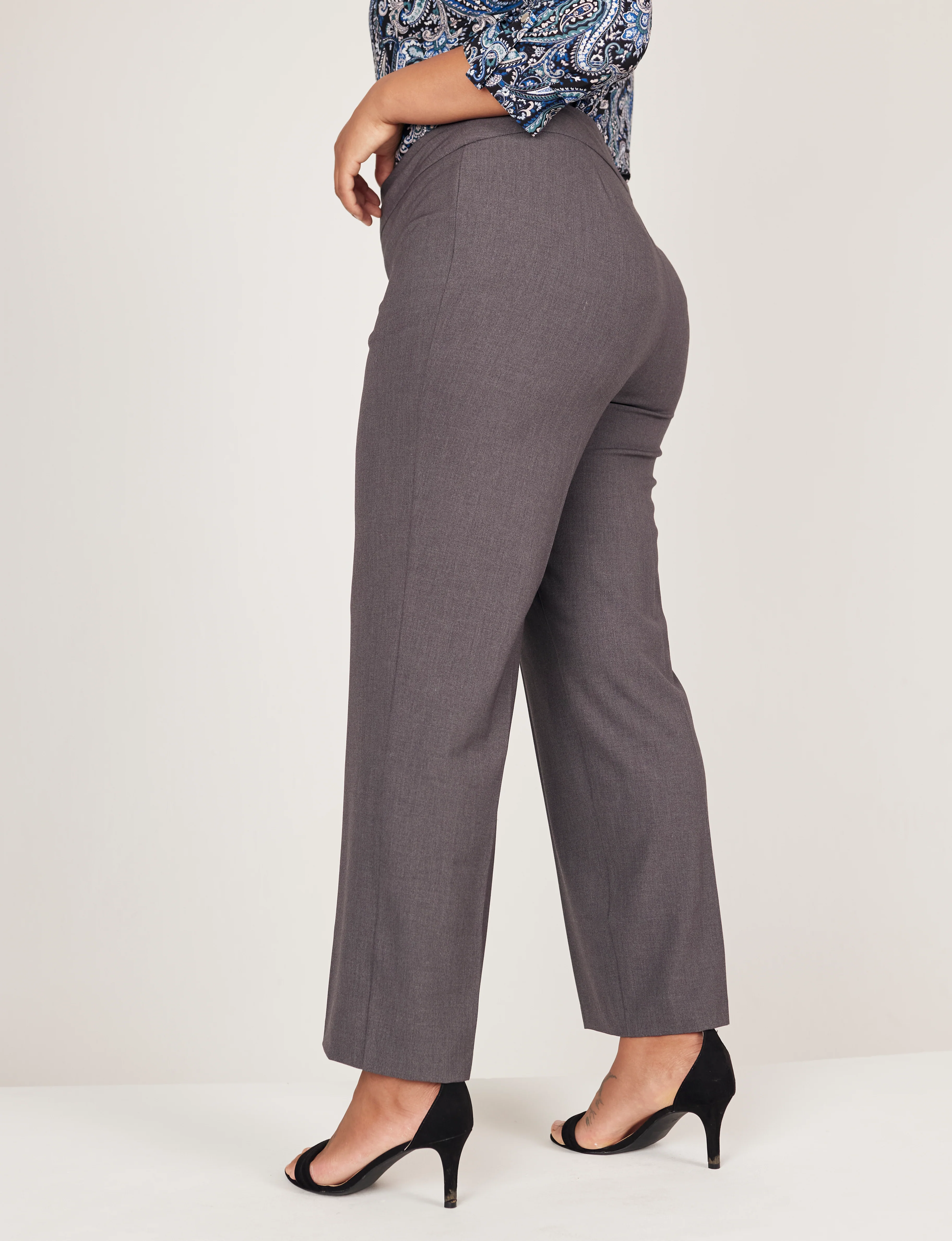 Roz & Ali™ Secret Agent Tummy Control Classic Pants - Plus - Tall Length - Image 8