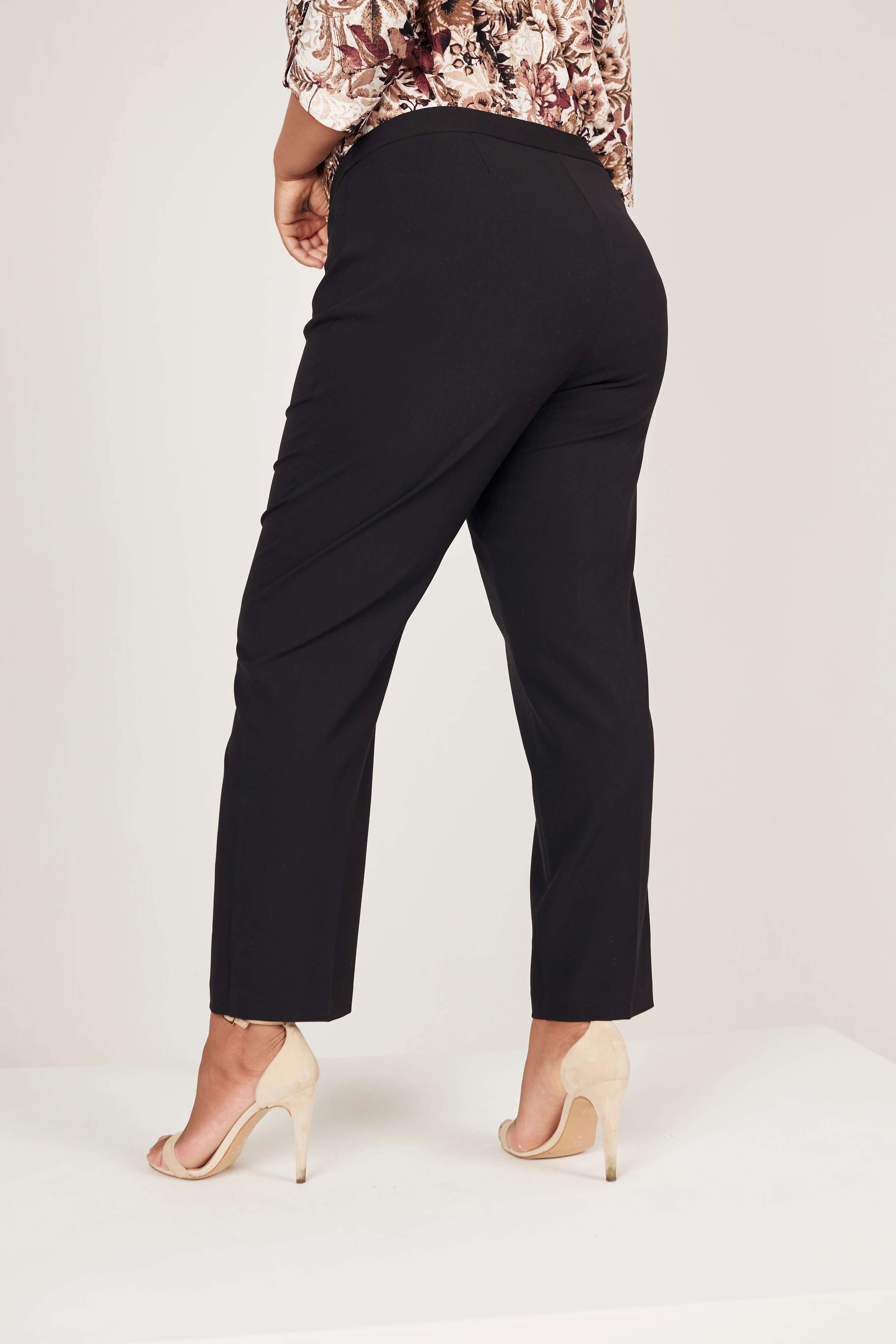 Roz & Ali™ Secret Agent Tummy Control Taper Pants - Plus - Tall Length - Image 3