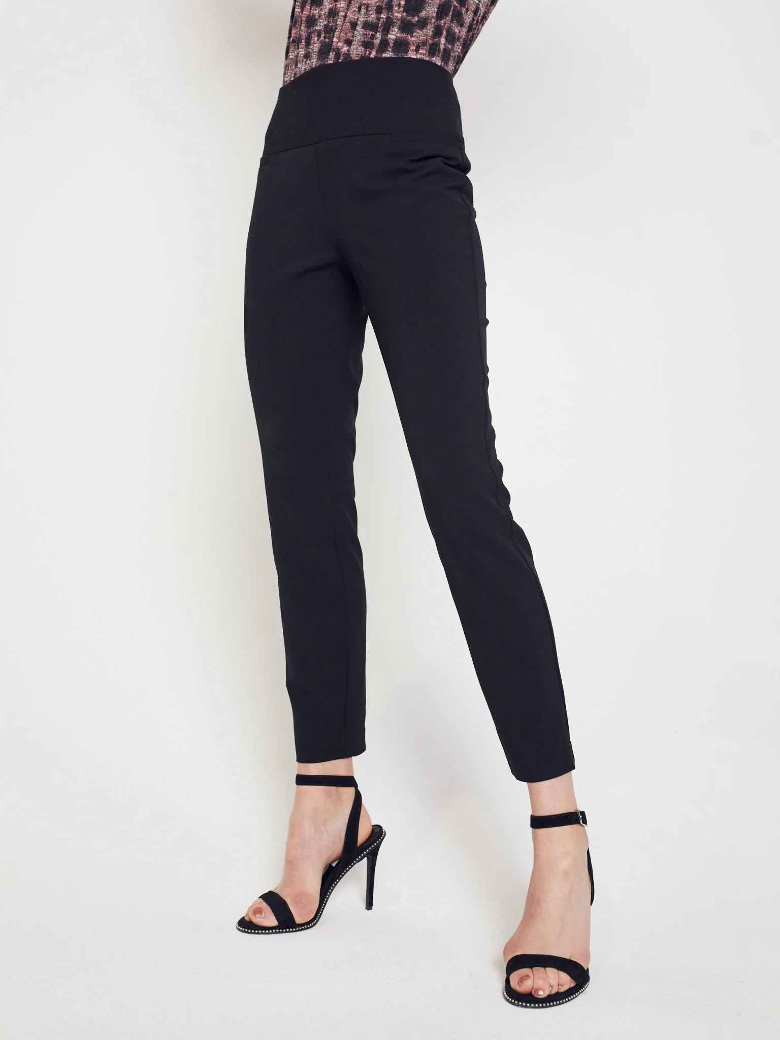 Roz & Ali™ Secret Agent Pants Tummy Control  Slim Leg Pants - Image 11