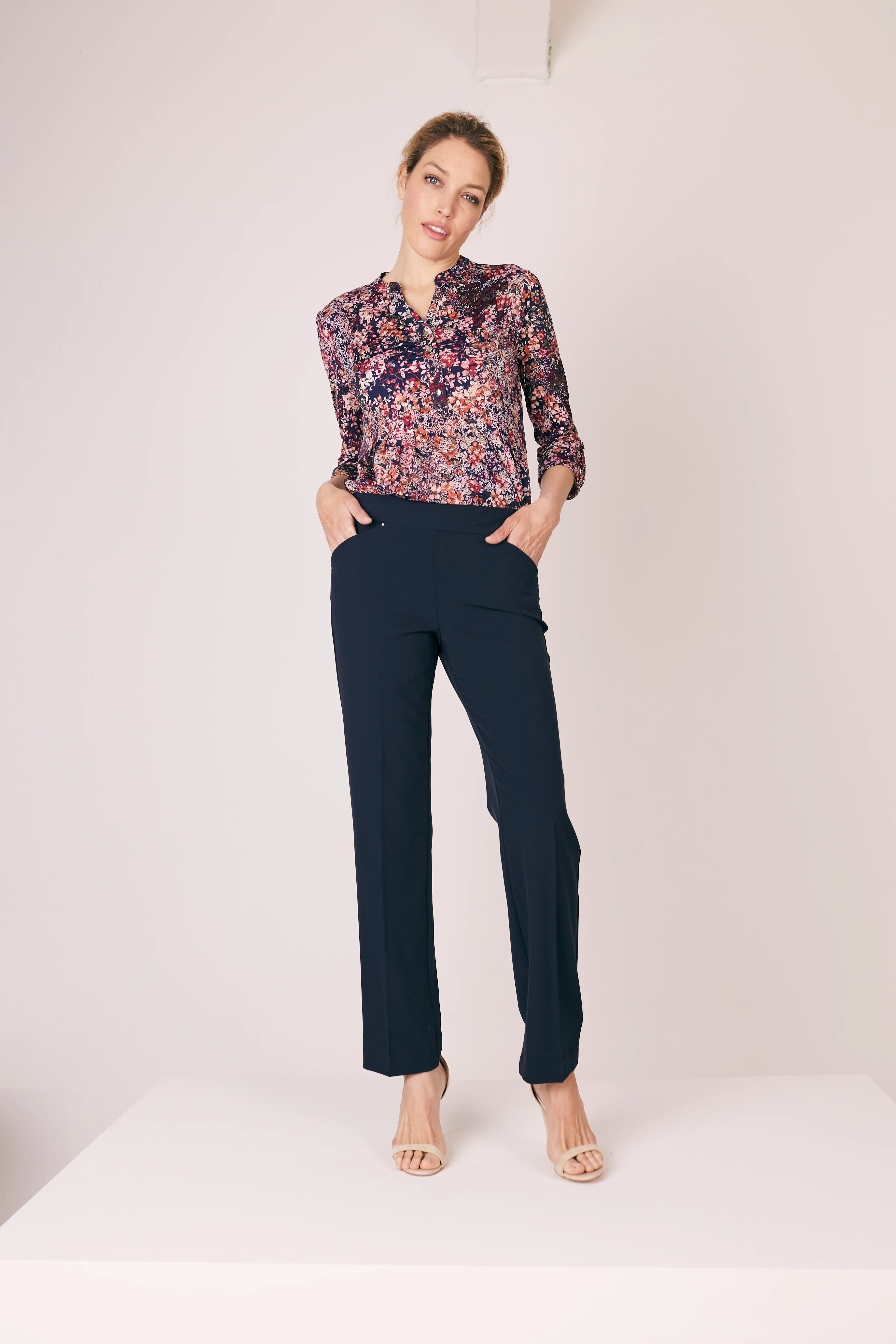 Roz & Ali™ Secret Agent Pull On Tummy Control Pants Straight Leg - Image 5