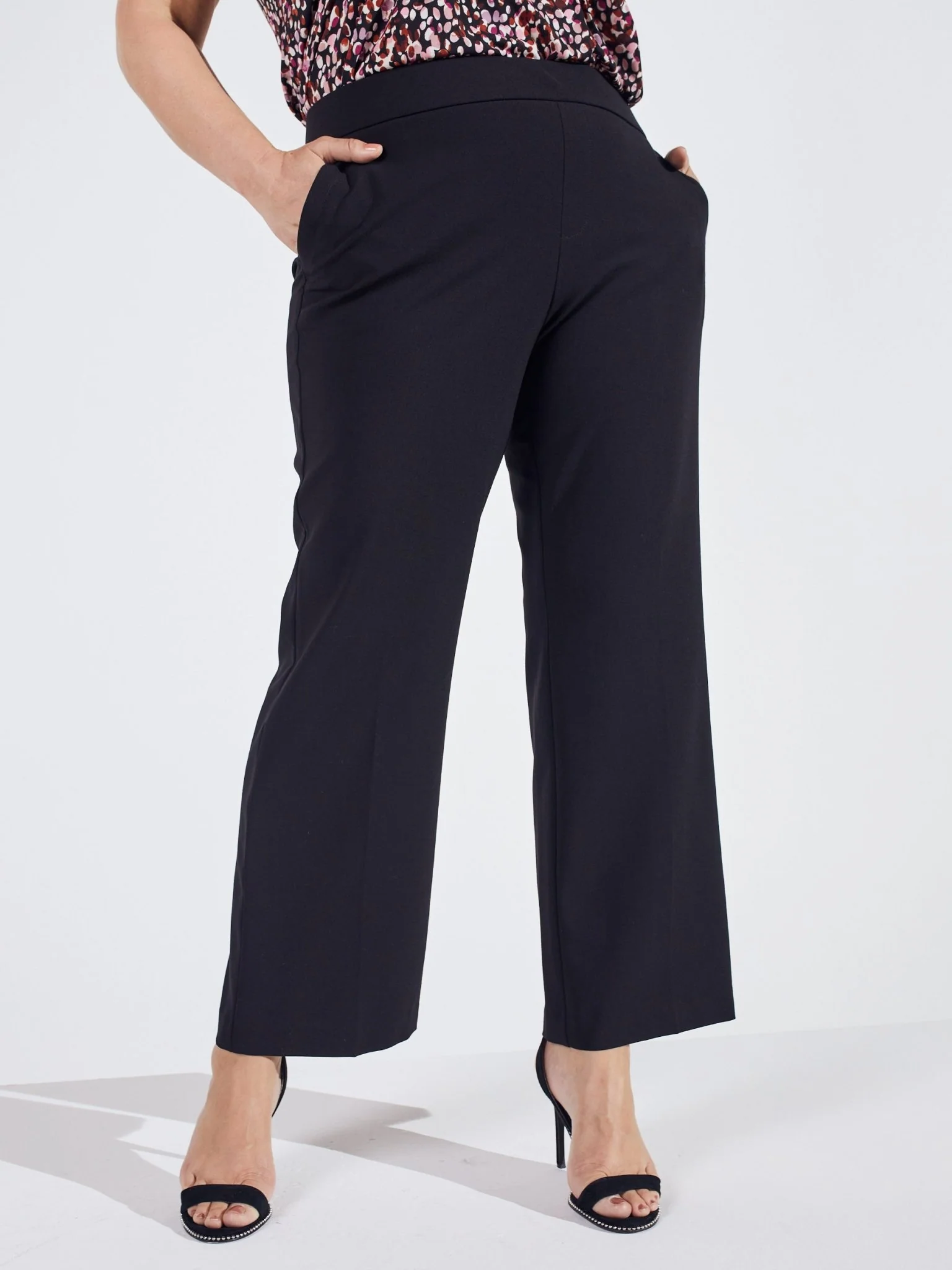 Roz & Ali™ Secret Agent Slight Tummy Control Bootcut Pants - Plus - Image 13