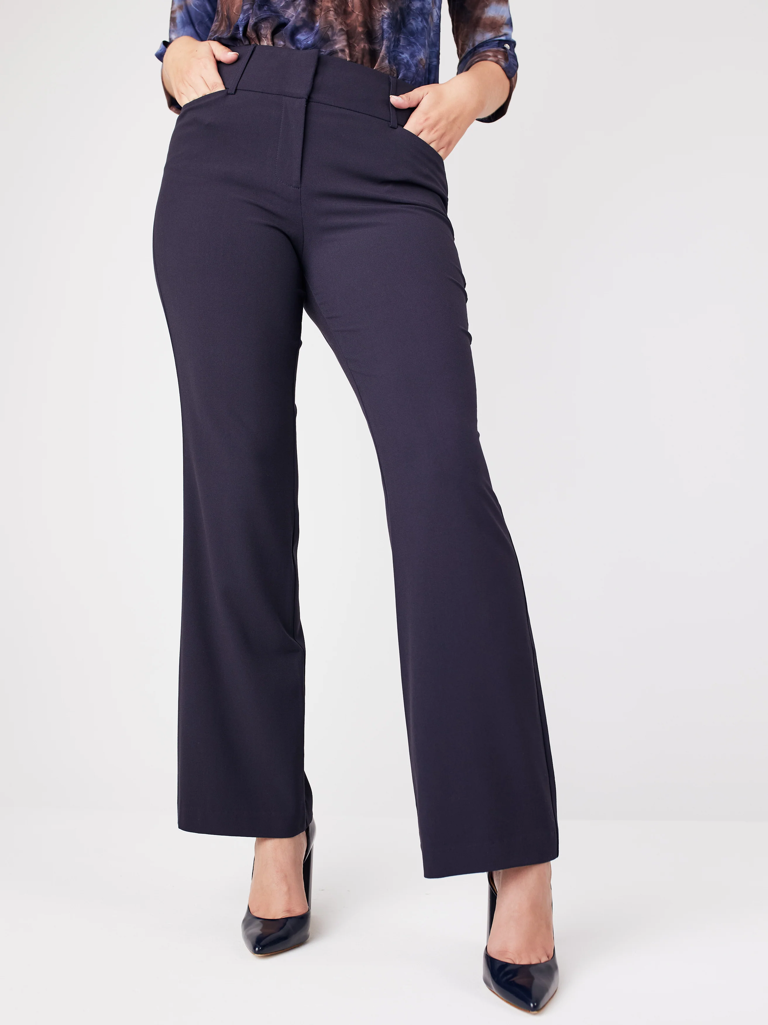Roz & Ali™ Secret Agent Tummy Control Trouser Leg - Plus - Image 11