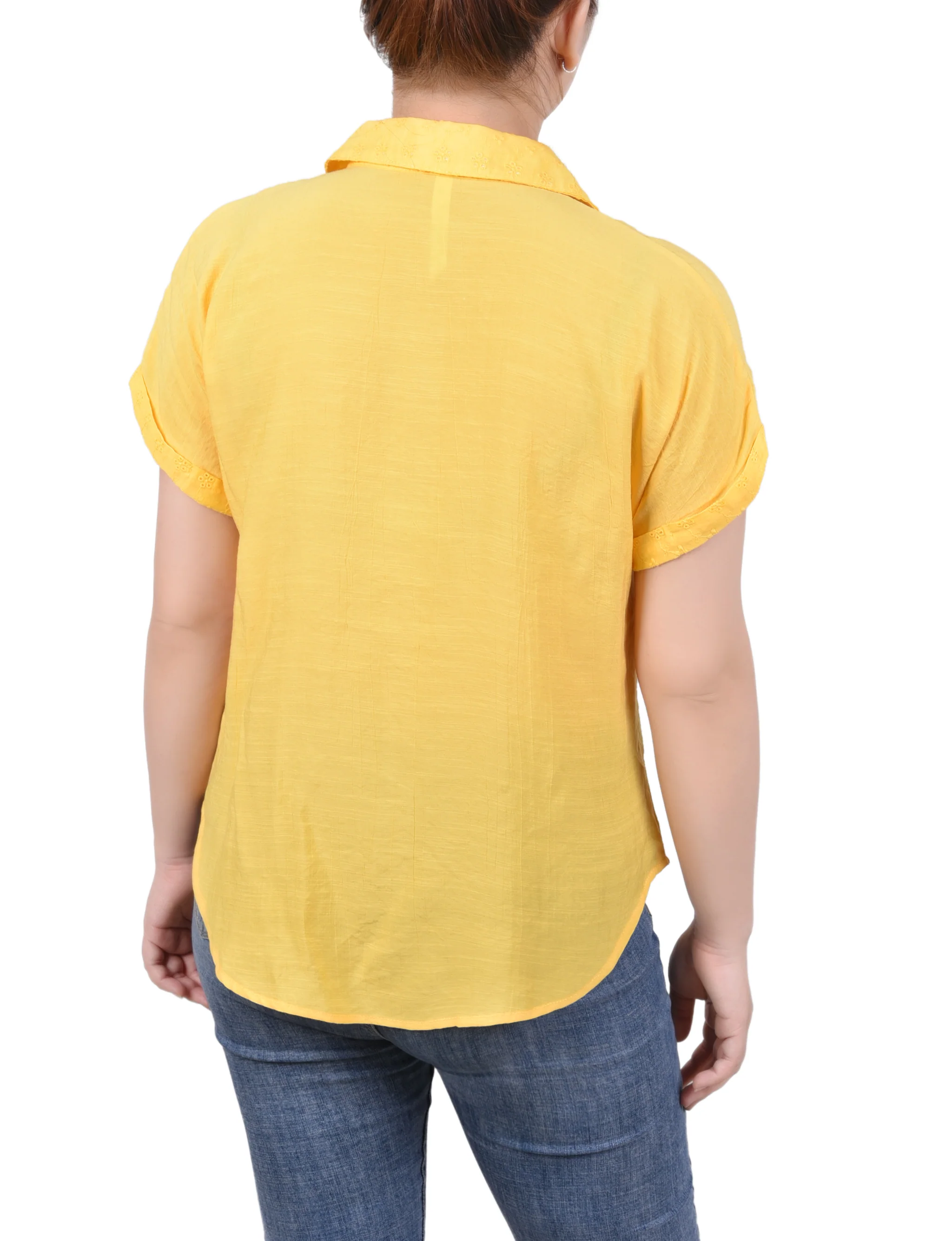 Samoan Sun Short Extended Sleeve Blouse - Image 4