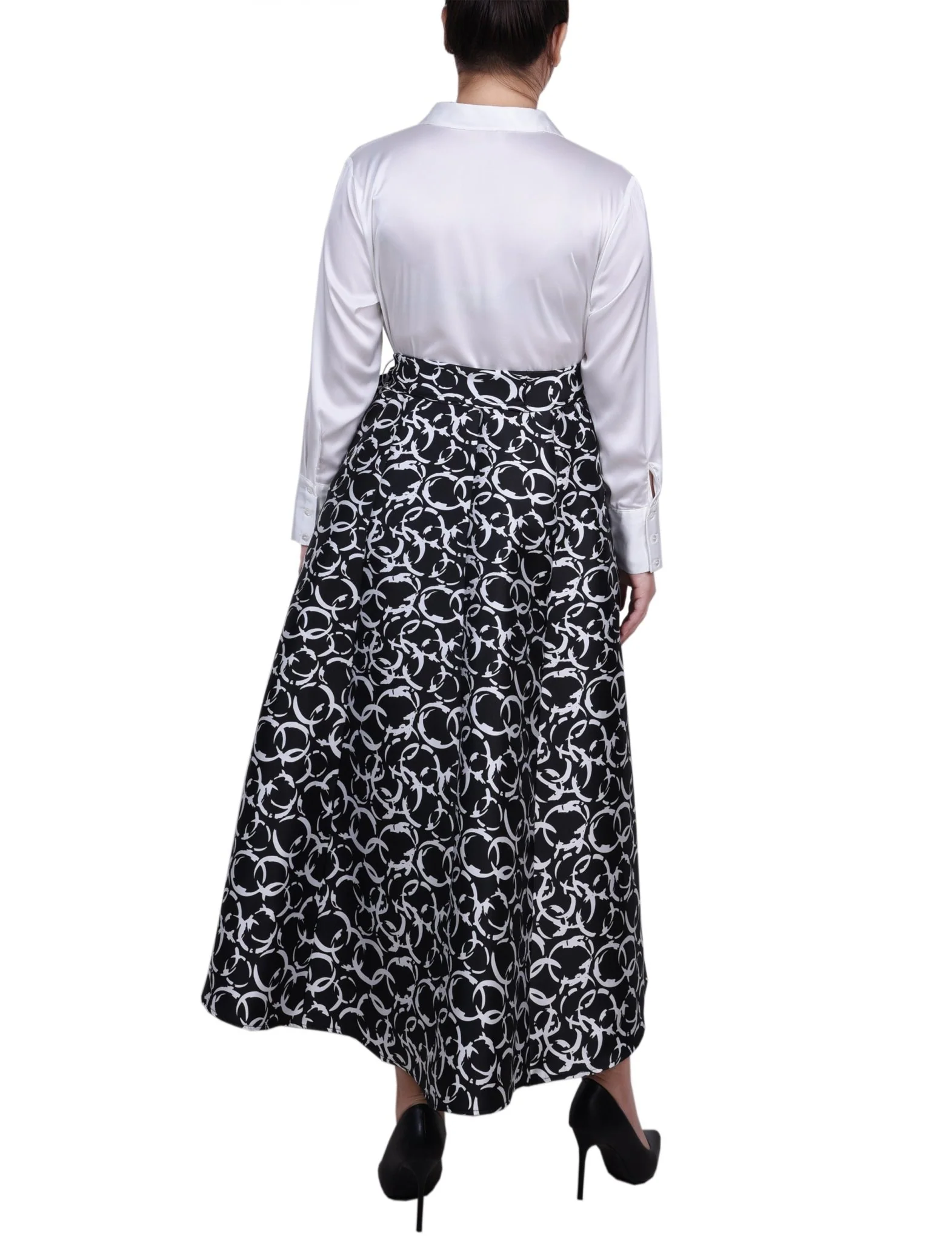 Satin/Mikado Dress - Petite - Image 4