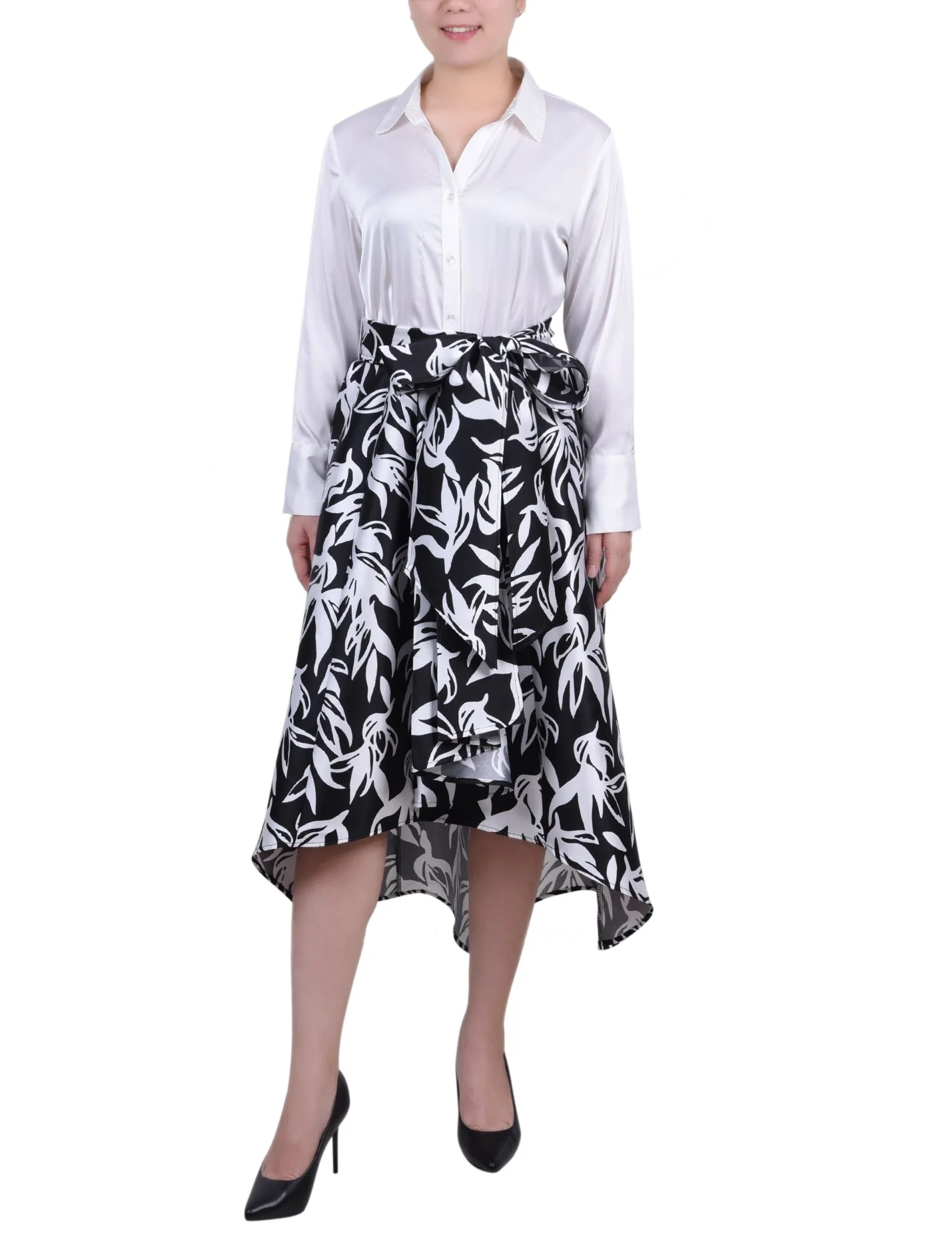 Satin/Mikado Dress - Petite - Image 9