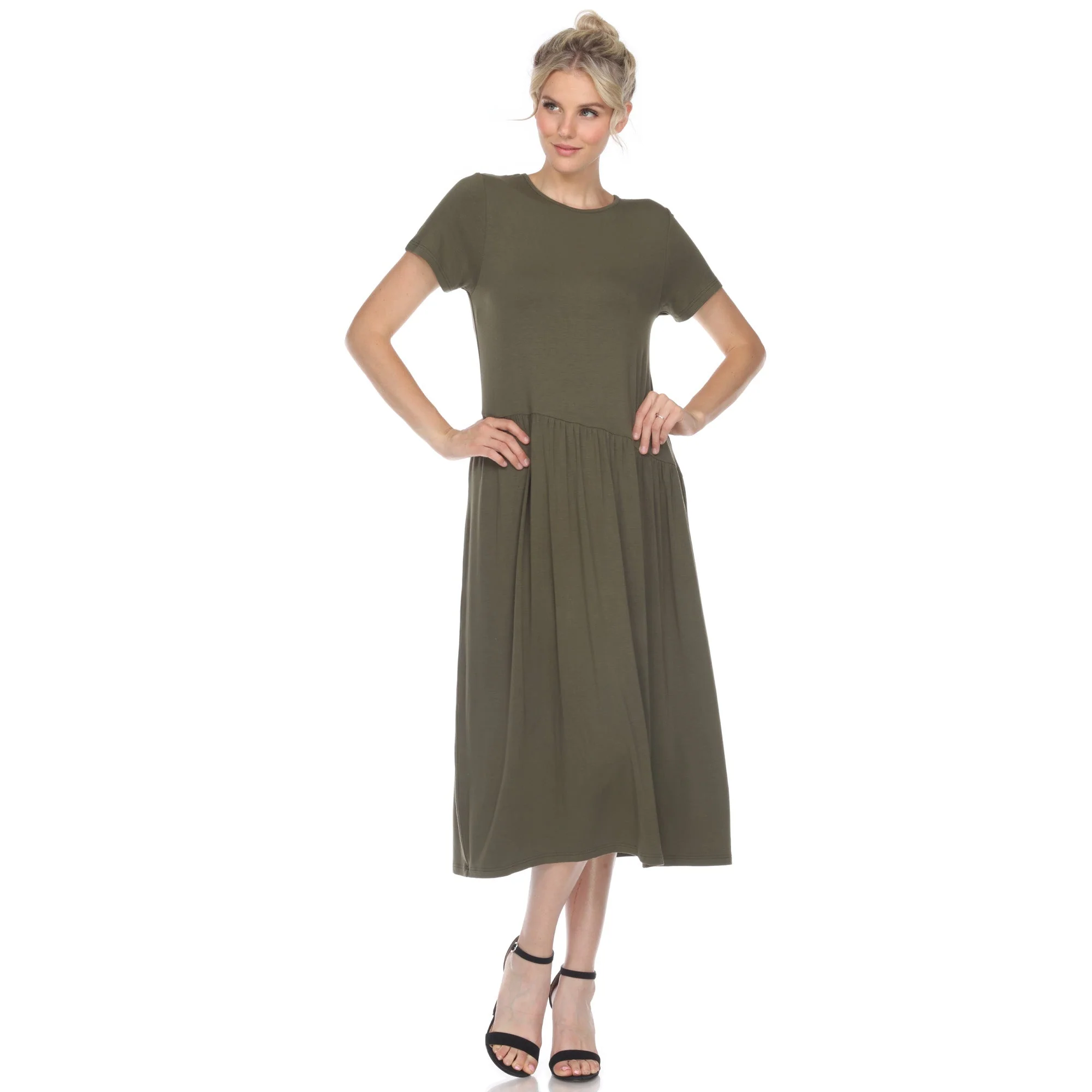 Short Sleeve Maxi Dress - Image 12