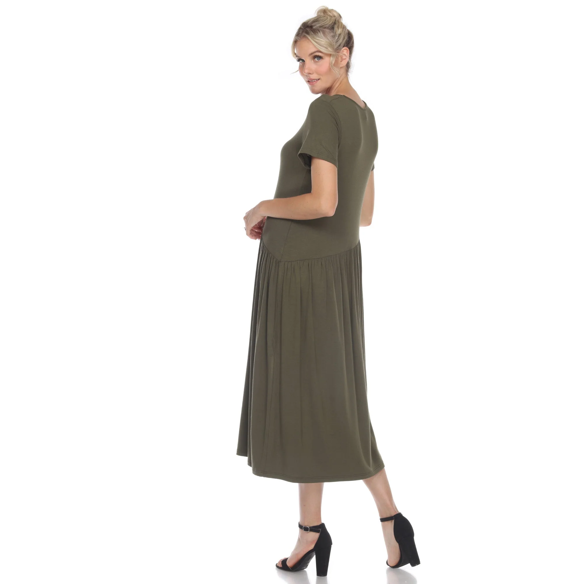 Short Sleeve Maxi Dress - Image 14