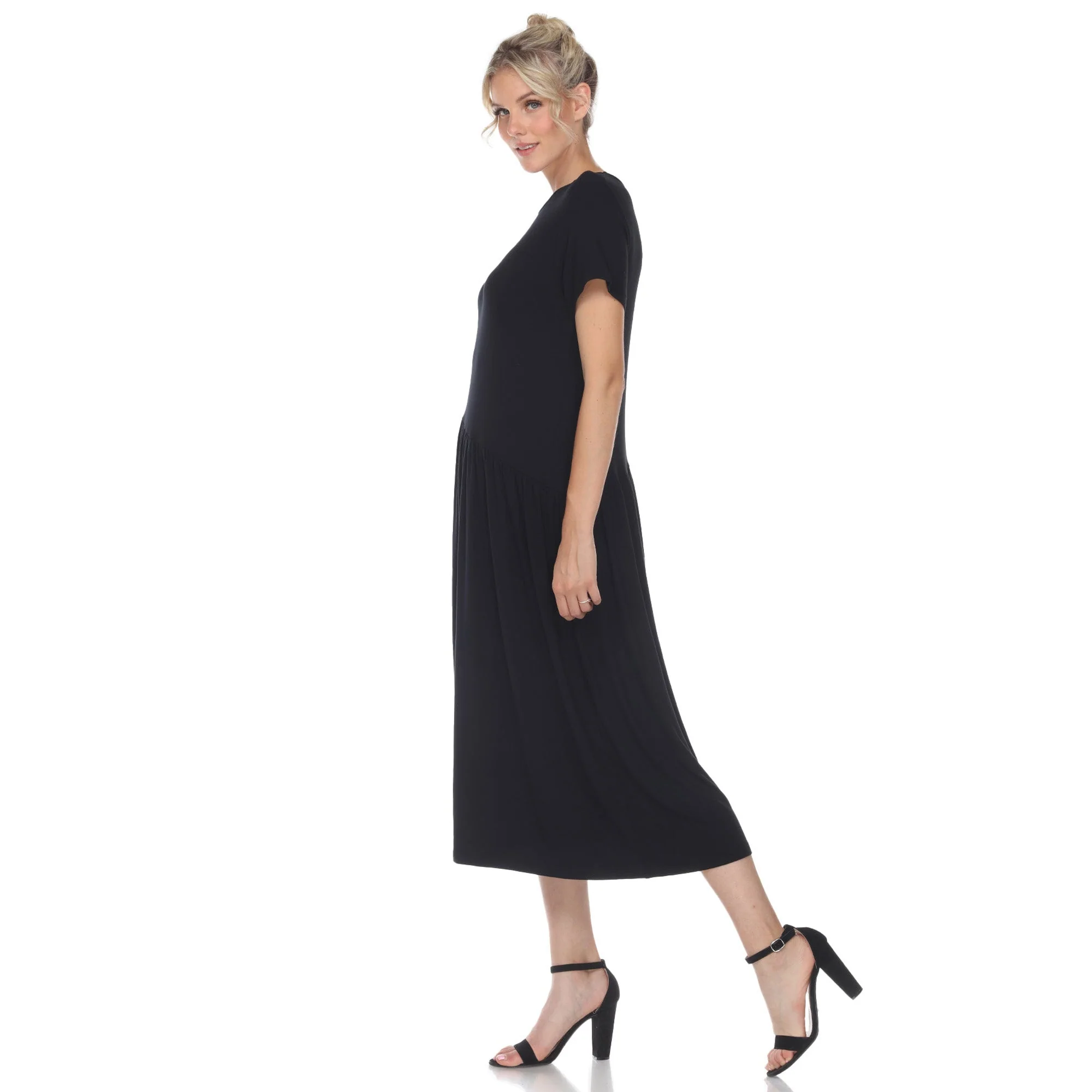 Short Sleeve Maxi Dress - Image 8