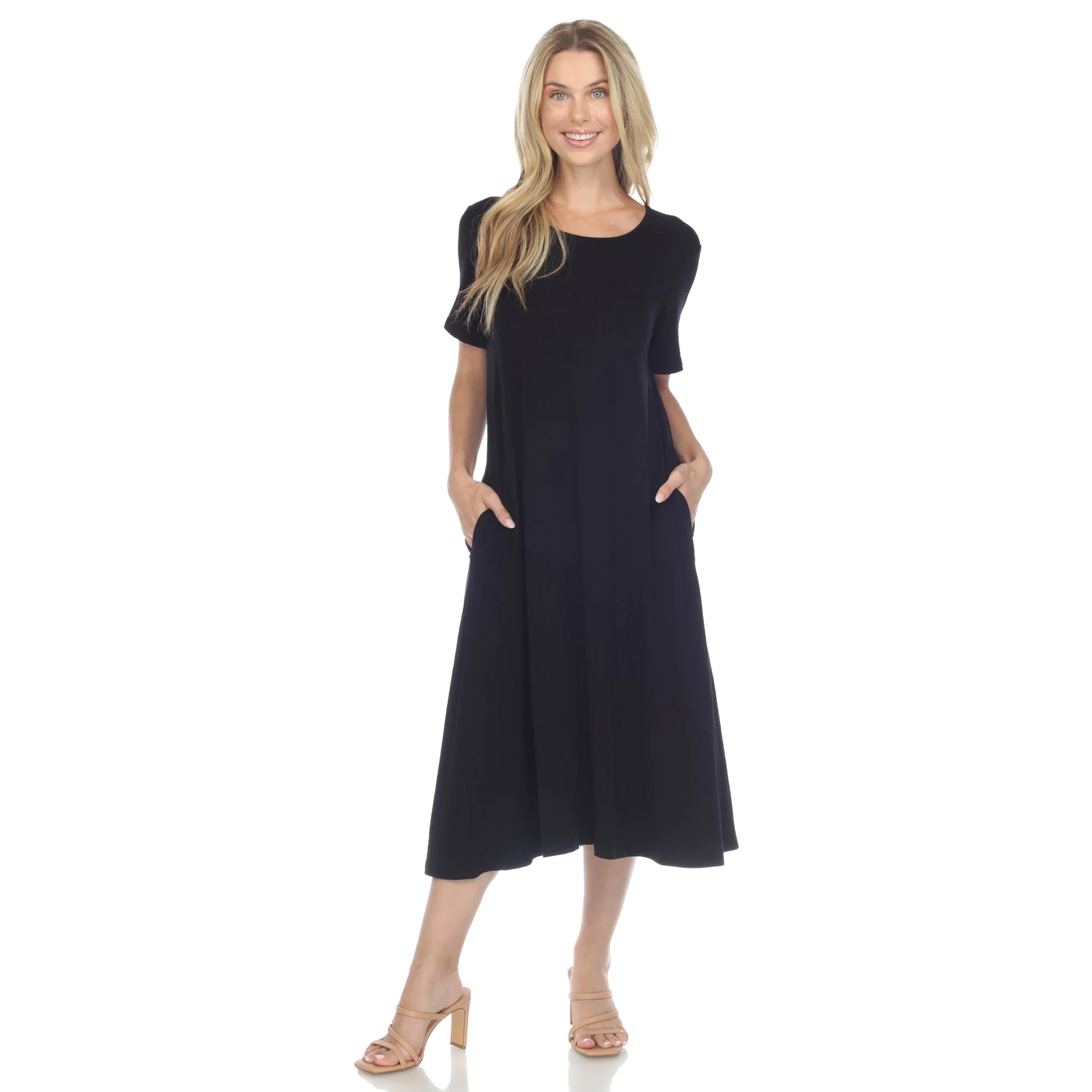 Short Sleeve Midi Dress - Image 11