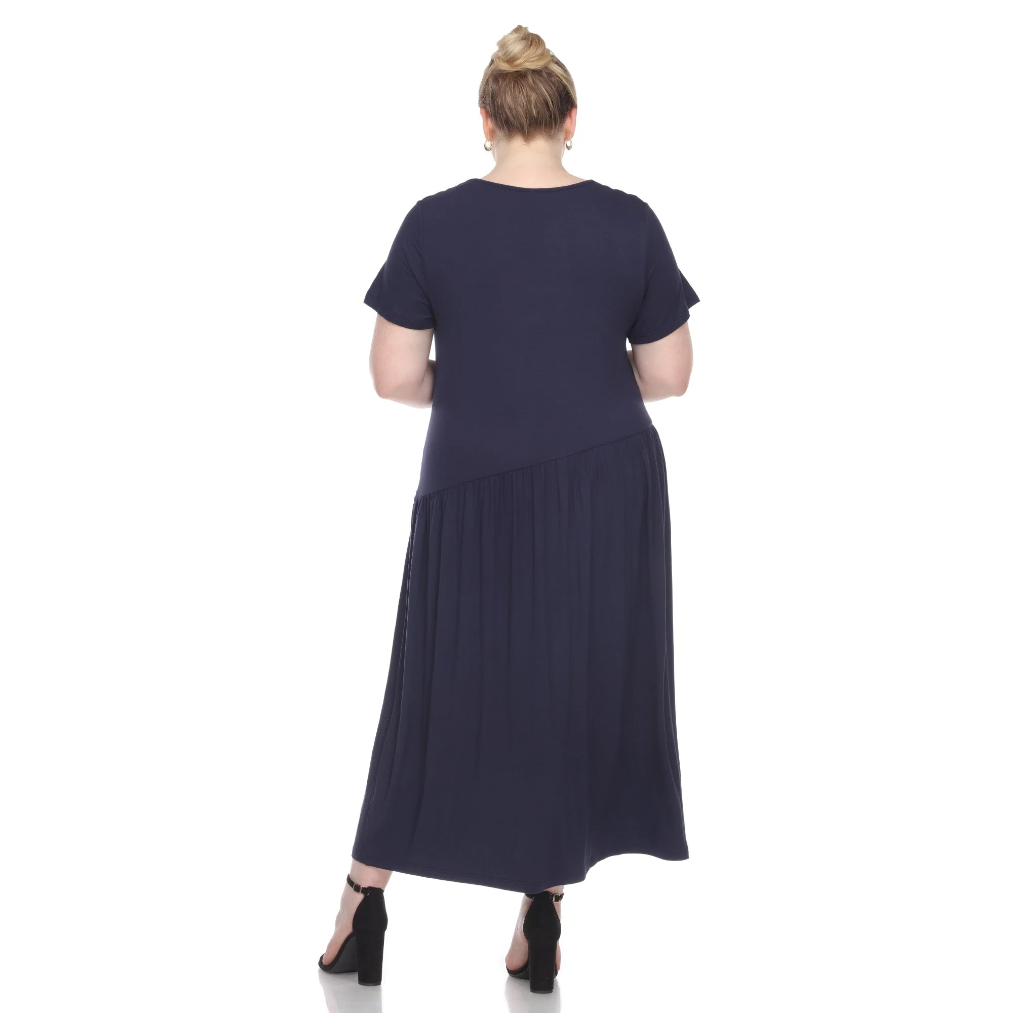 Short Sleeves Maxi Dress - Plus - Image 14
