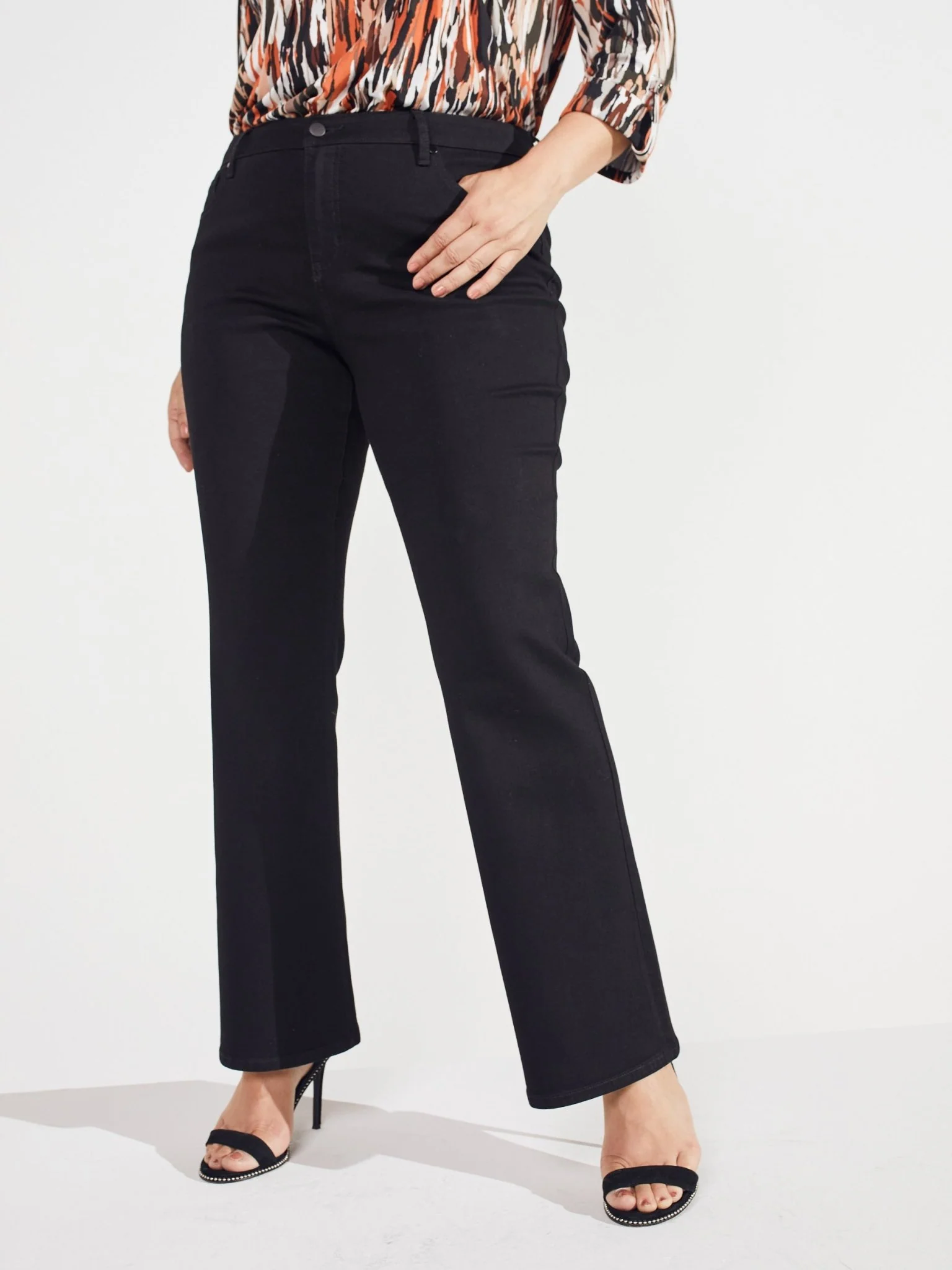 Westport Signature Bootcut 5 Pocket Denim Jean - Plus - Image 11