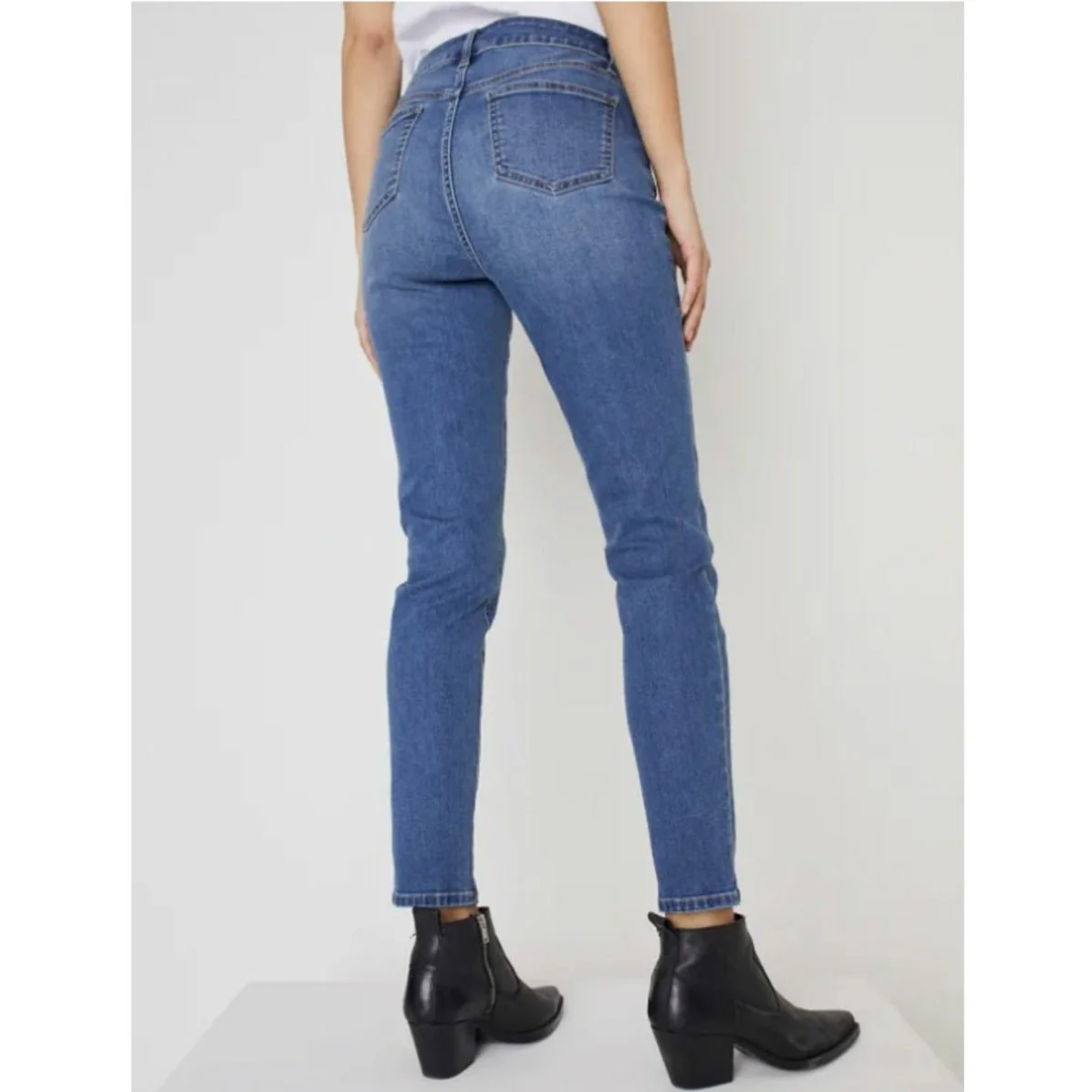Westport Signature Skinny 5 Pocket Denim Jean - Image 19