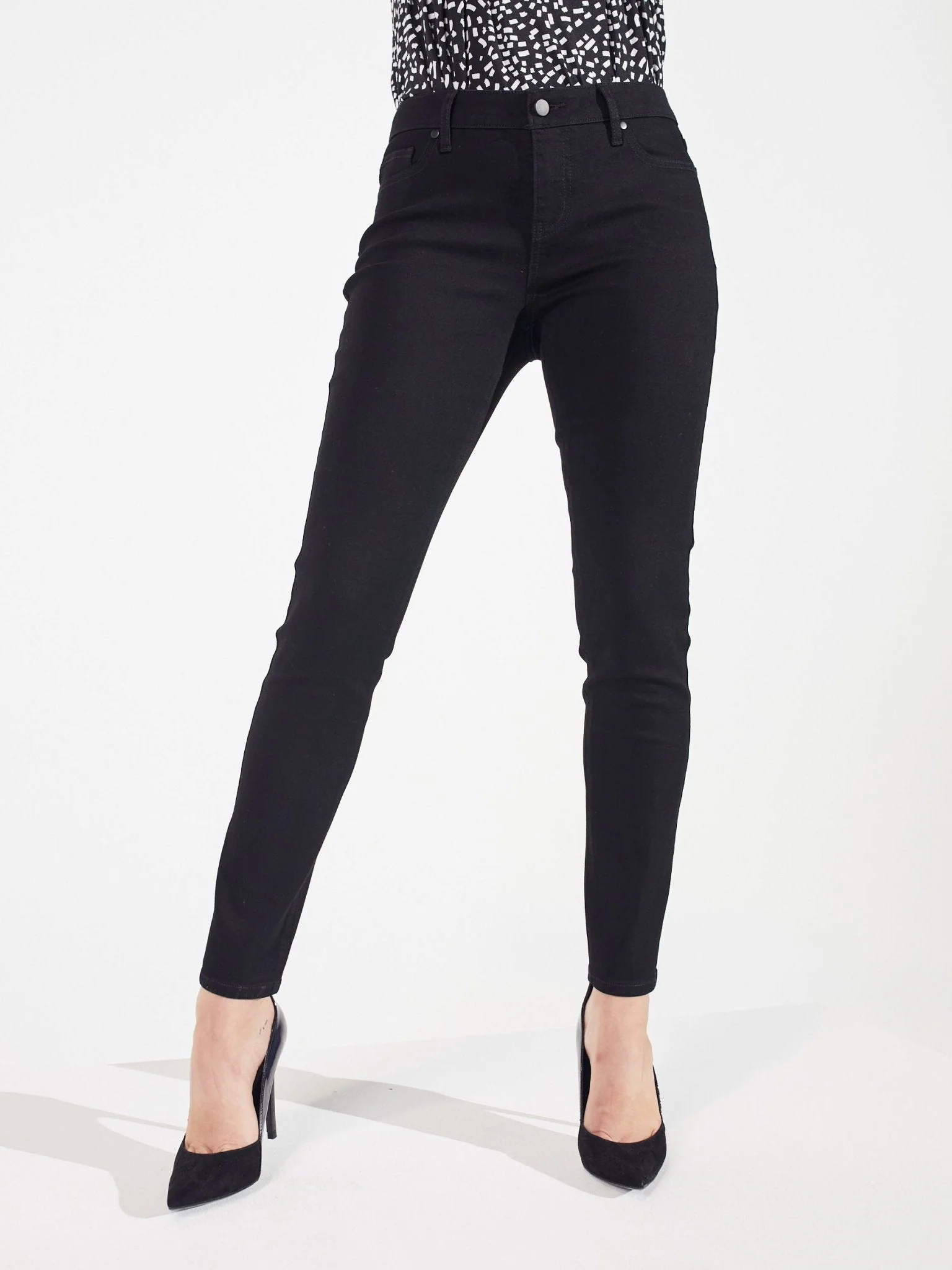 Westport Signature Skinny 5 Pocket Denim Jean-Petite - Image 11