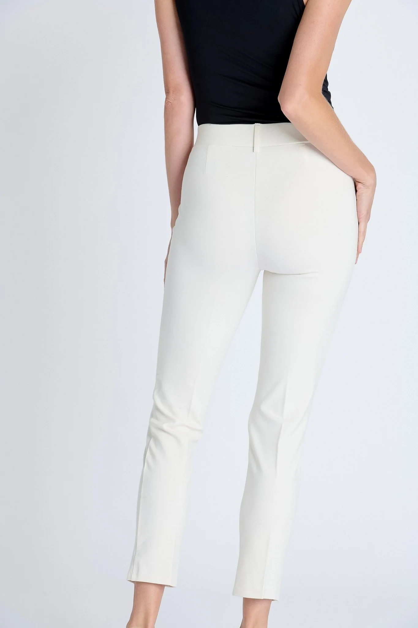 Skinny Ponte Seam Front Pant - Image 3