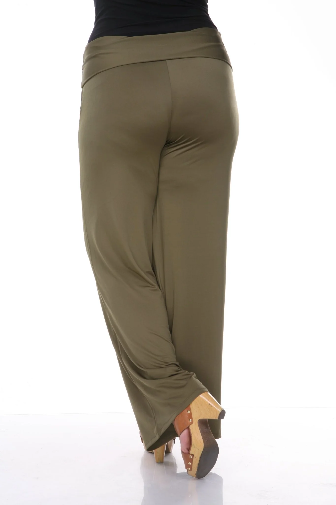Solid Palazzo Pants - Plus - Image 17