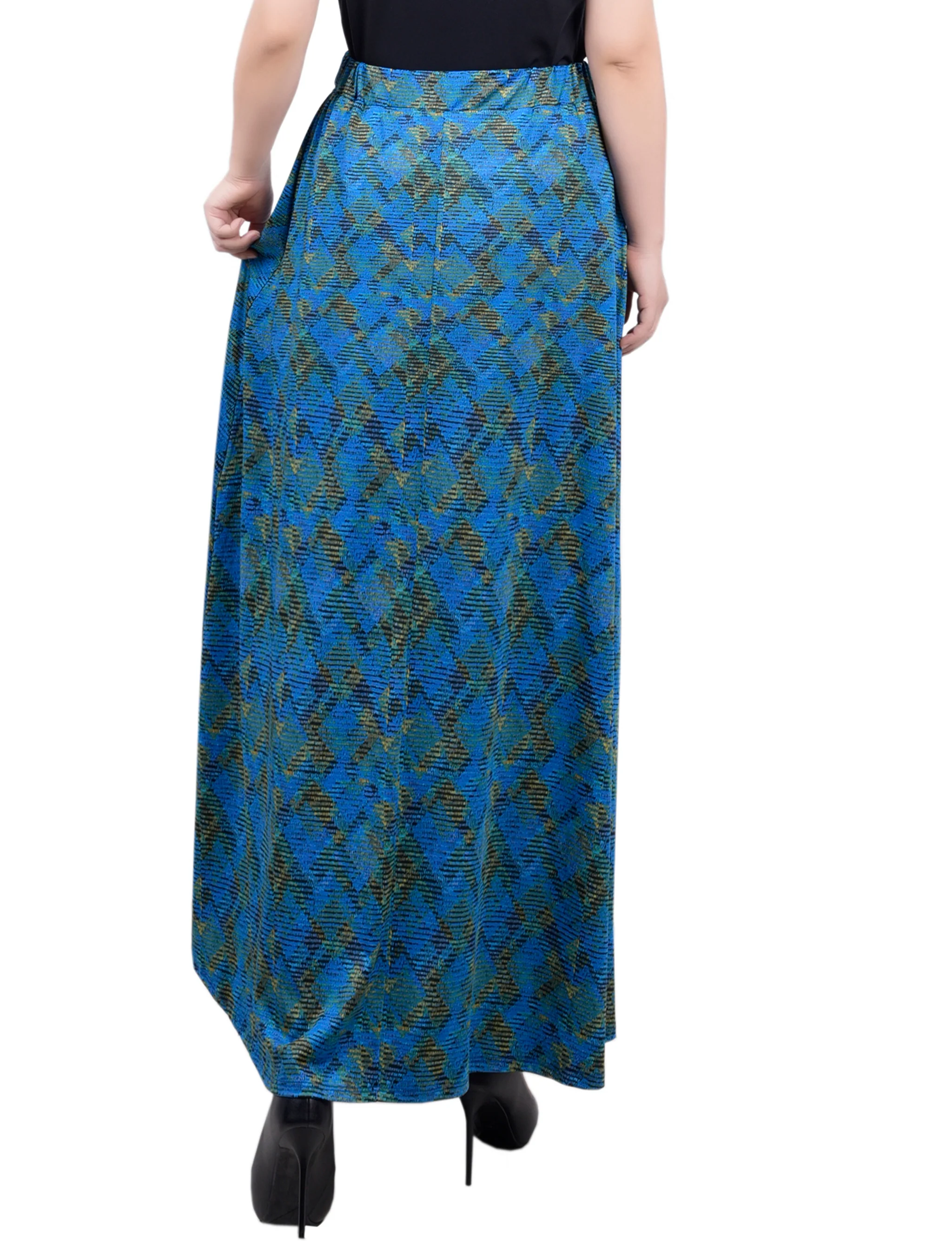 Surf Tictac Ring Detail Midi-Length Skirt - Petite - Image 4