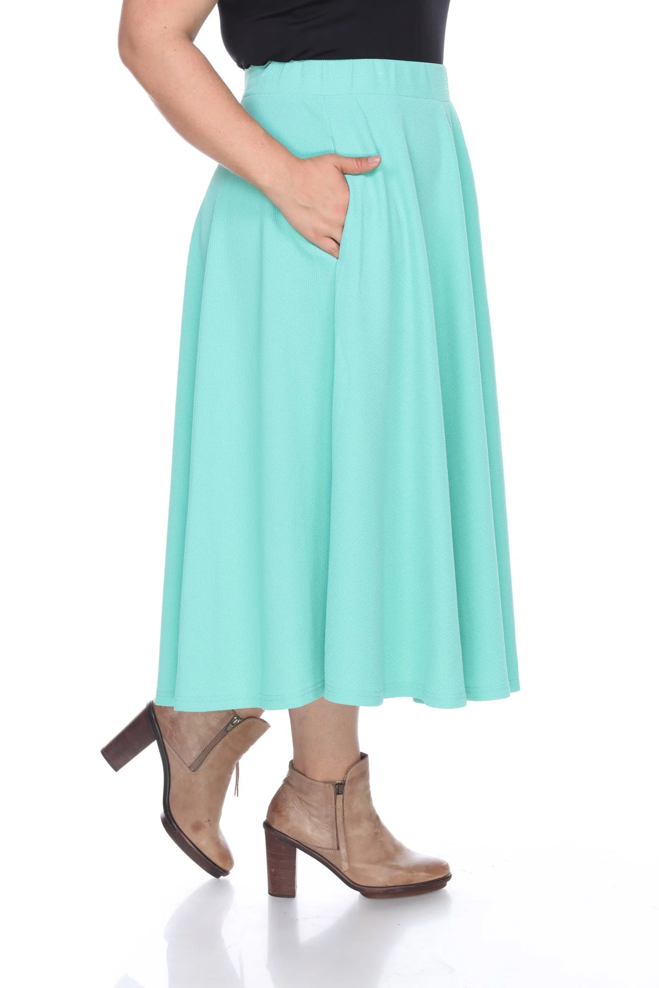 Tasmin Flare Midi Skirts - Plus - Image 44