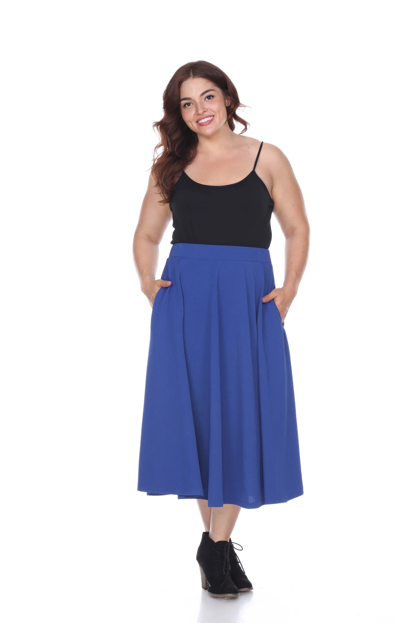 Tasmin Flare Midi Skirts - Plus - Image 49
