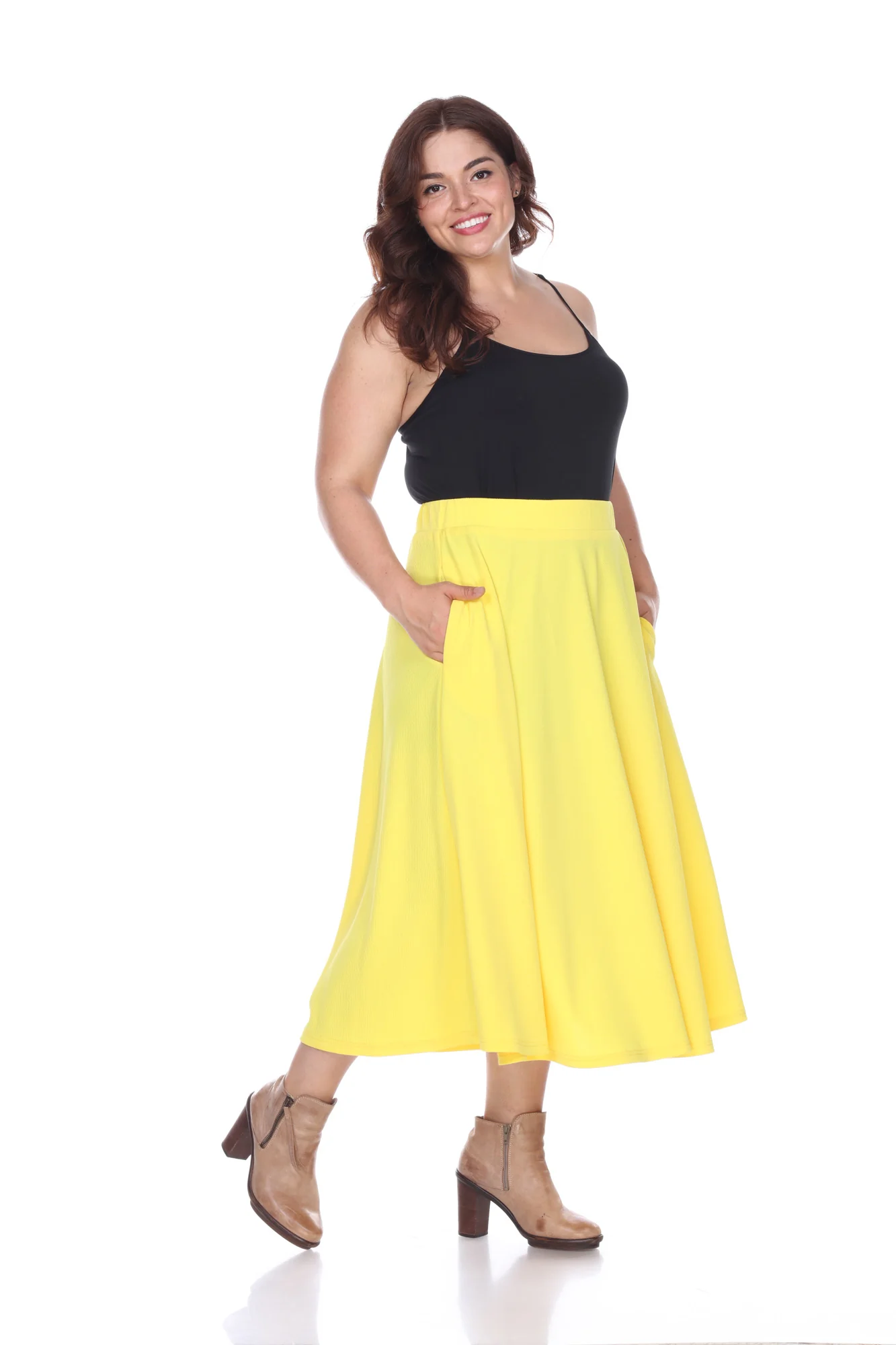 Tasmin Flare Midi Skirts - Plus - Image 54