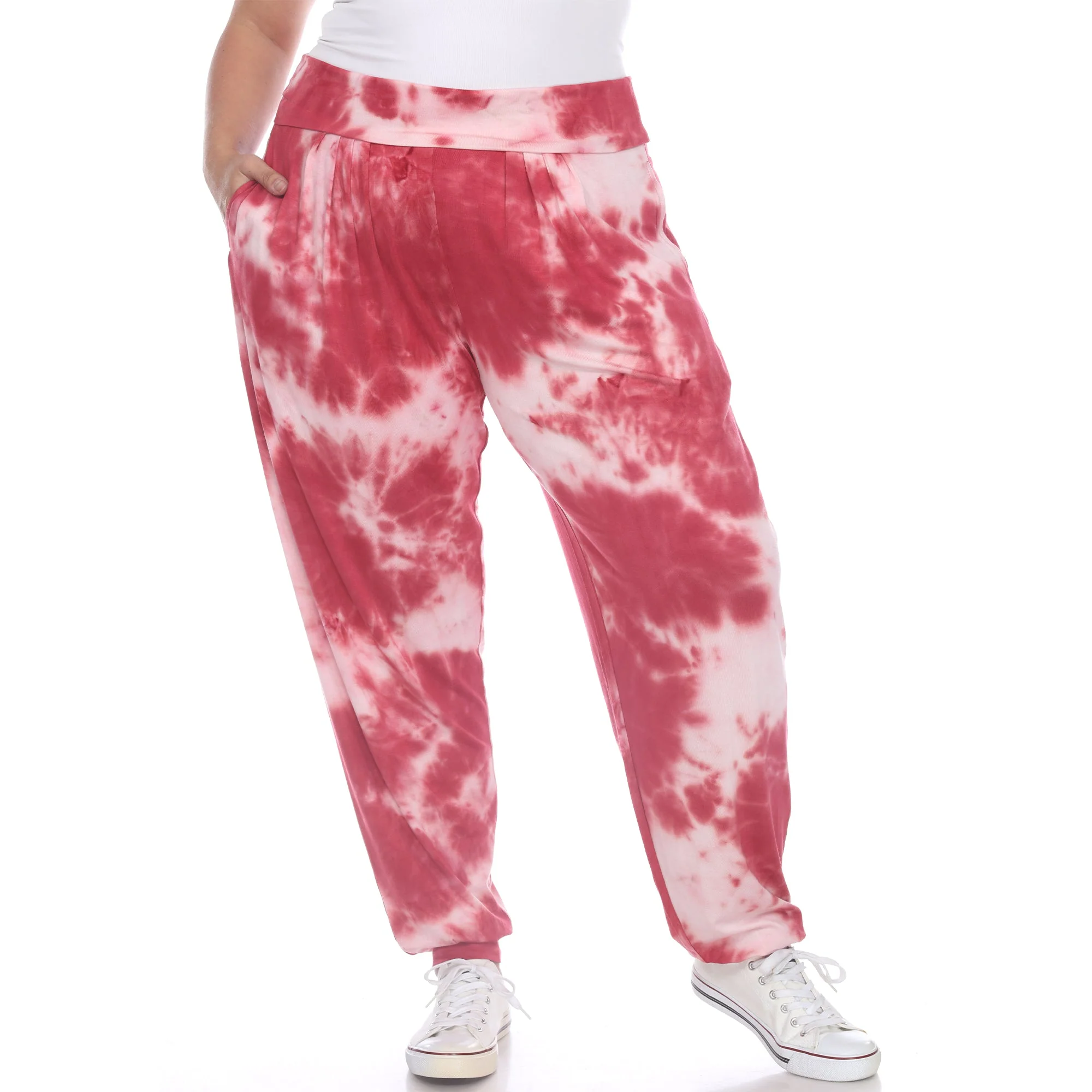 Tie Dye Harem Pants - Plus - Image 16