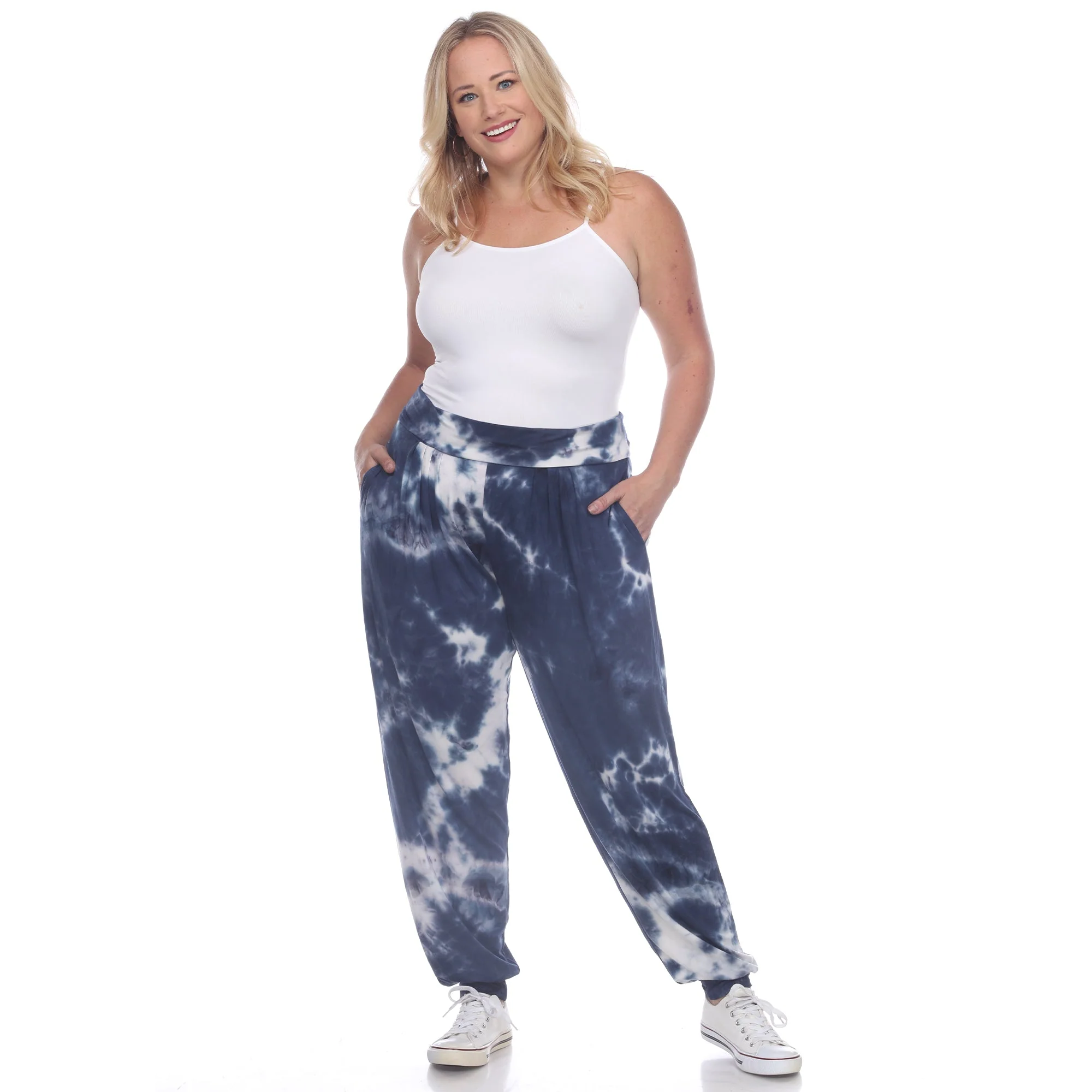 Tie Dye Harem Pants - Plus - Image 7