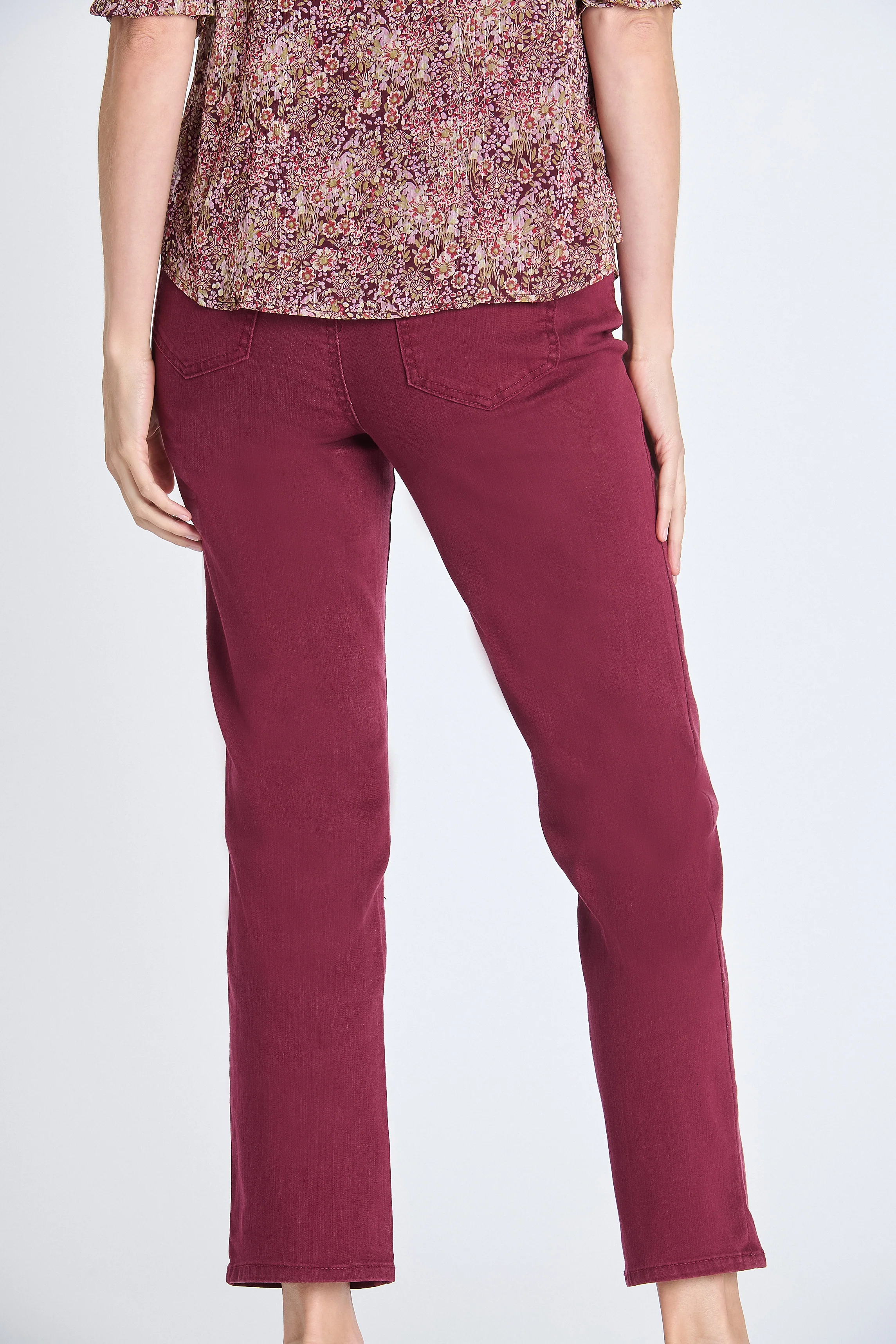 Westport Signature 5 Pocket Colored Denim Straight Leg Jean - Image 11