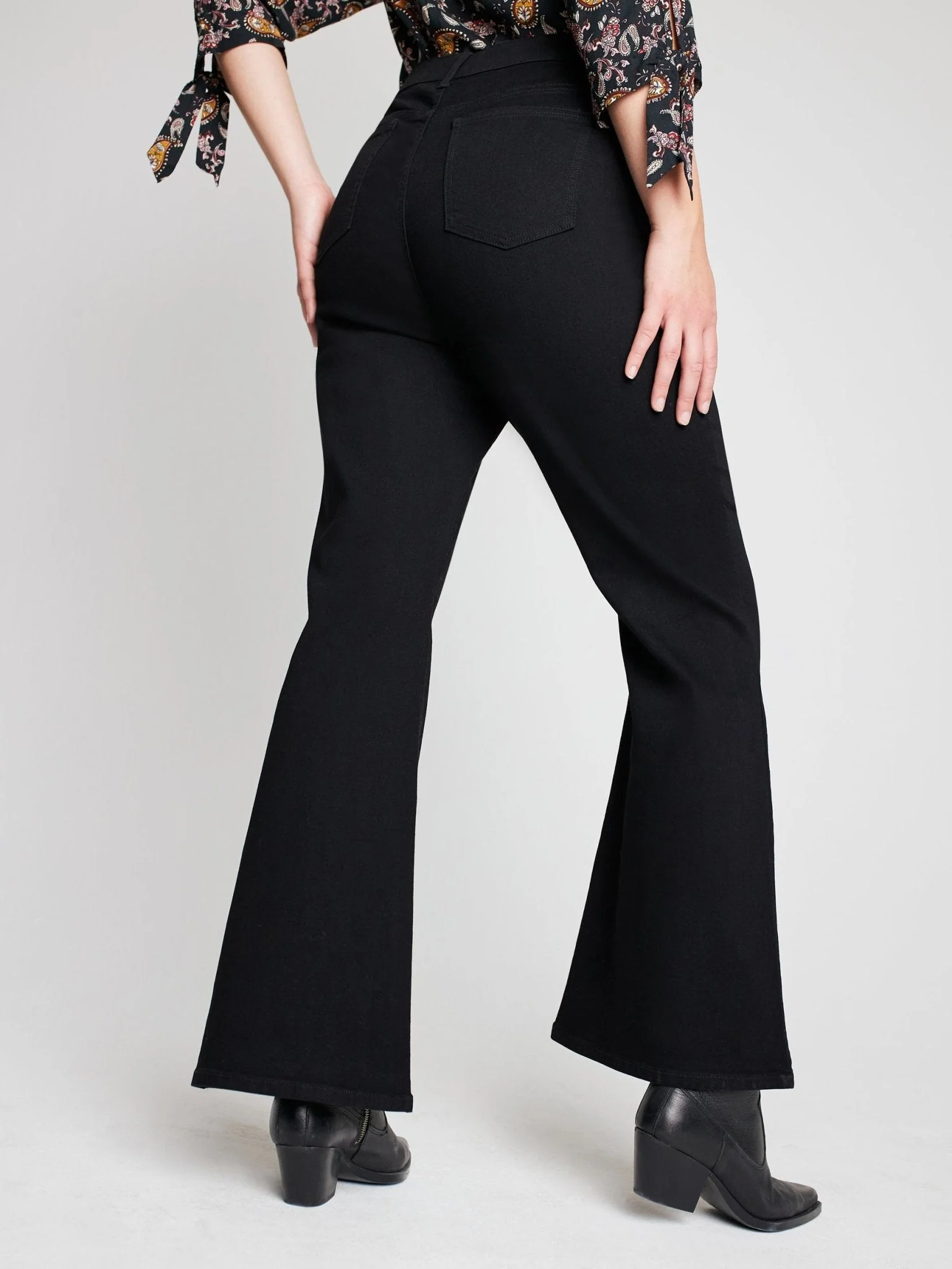 Westport Signature High Rise Modern Flare Leg Jeans - Plus - Image 8