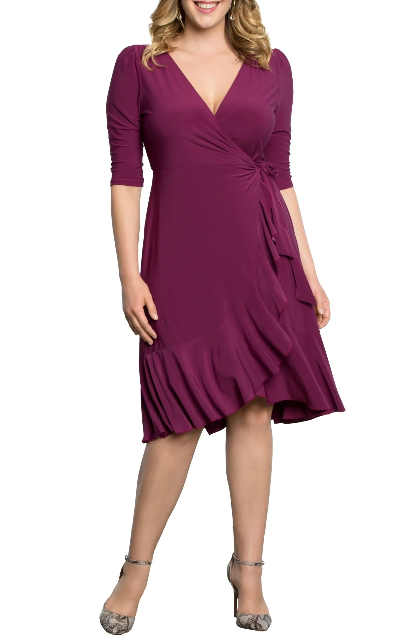 Whimsy Wrap Dress - Plus - Image 24
