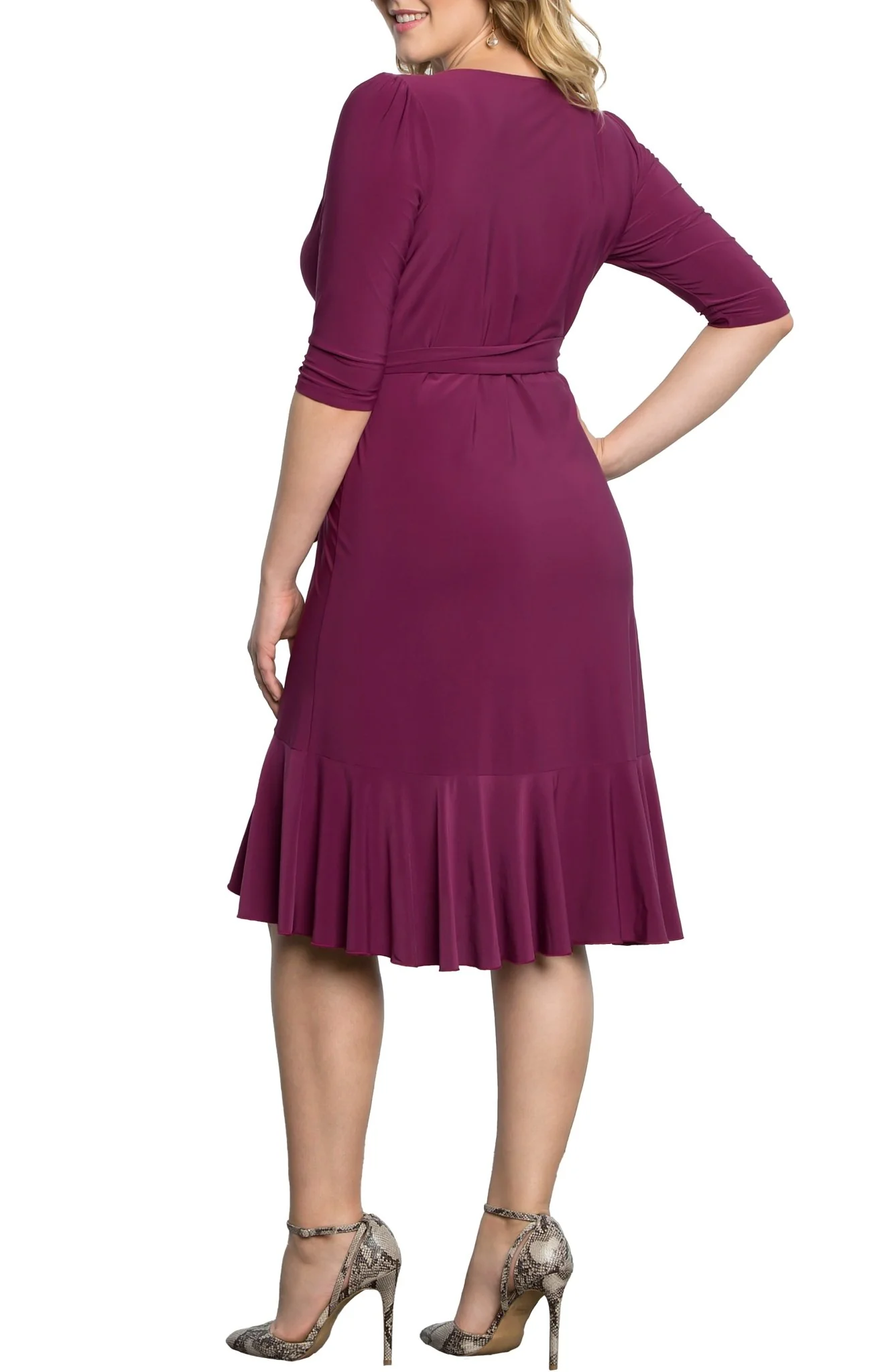 Whimsy Wrap Dress - Plus - Image 25