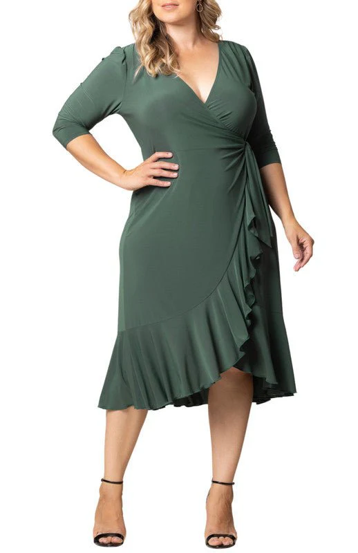 Whimsy Wrap Dress - Plus - Image 5
